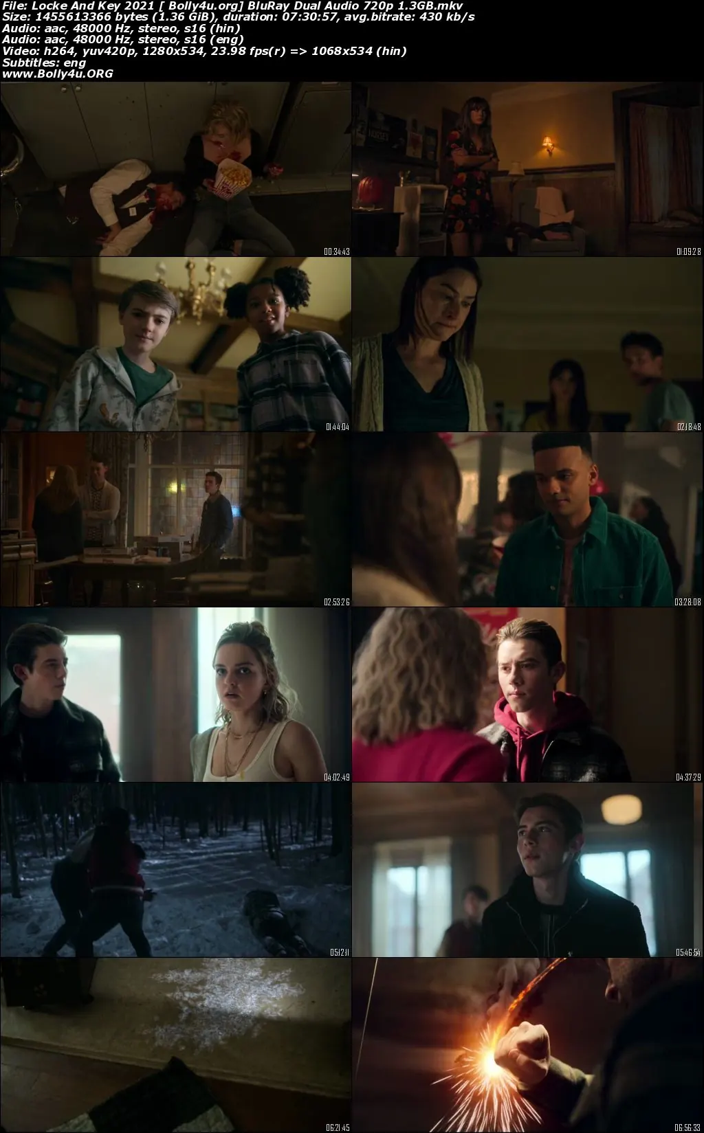 Locke And Key 2021 WEB-DL 1.3GB Hindi Dual Audio S02 Download 720p