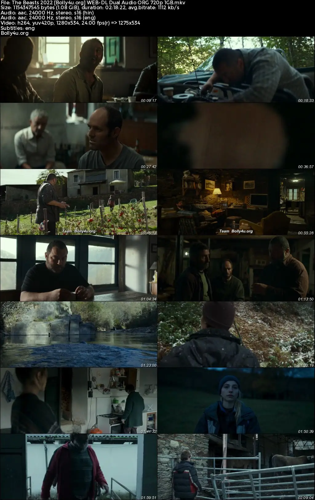 The Beasts 2022 WEB-DL Hindi Dual Audio ORG Full Movie Download 1080p  720p  480p