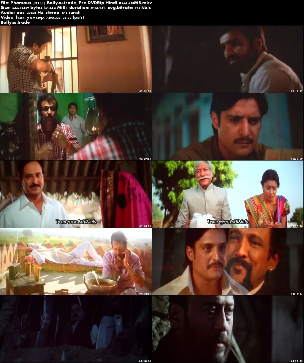 Phamous 2018 Pre DVDRip 600MB Full Hindi Movie Download x264