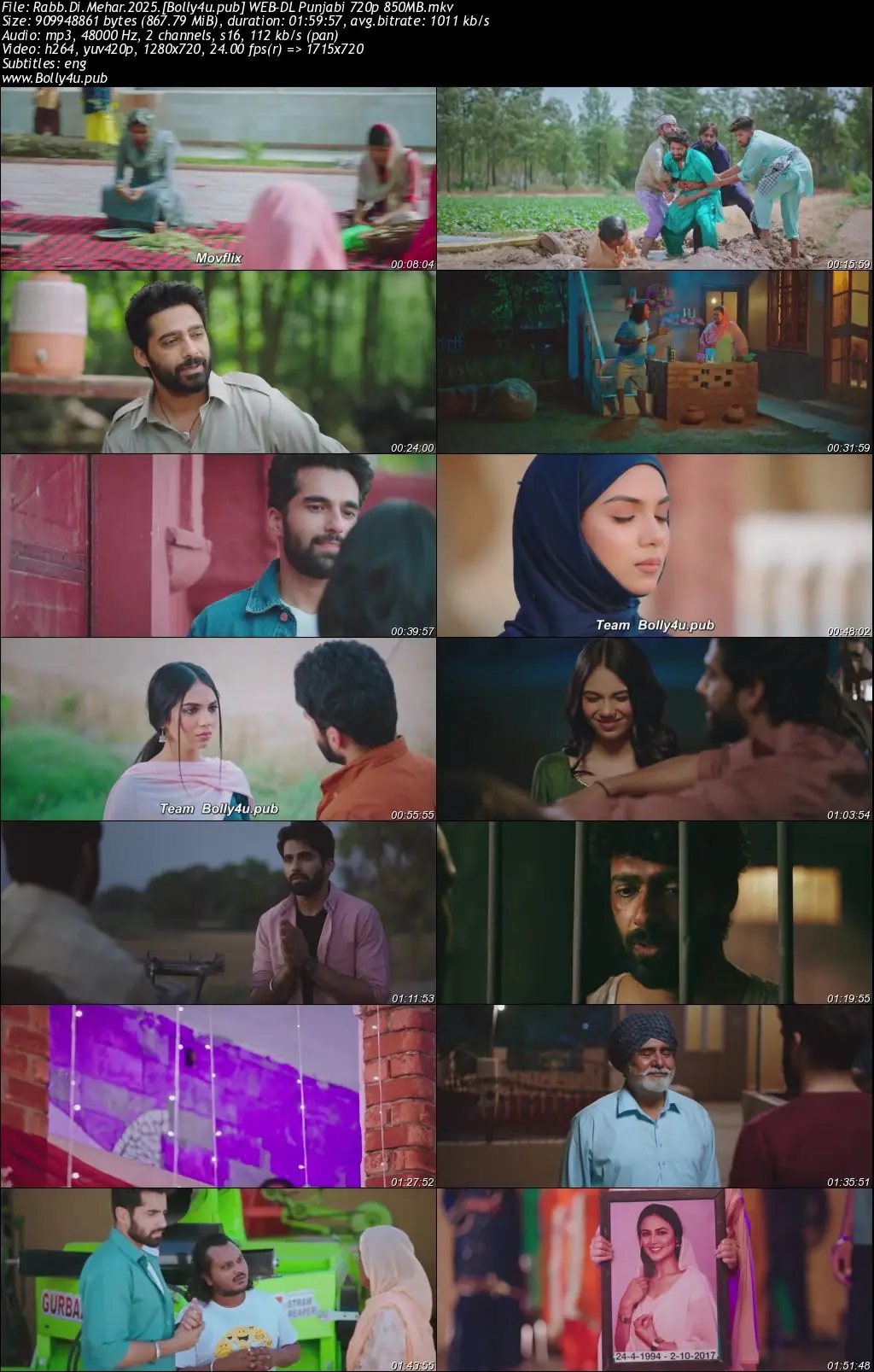 Rabb Di Mehar 2025 WEB-DL Punjabi Full Movie Download 1080p  720p  480p