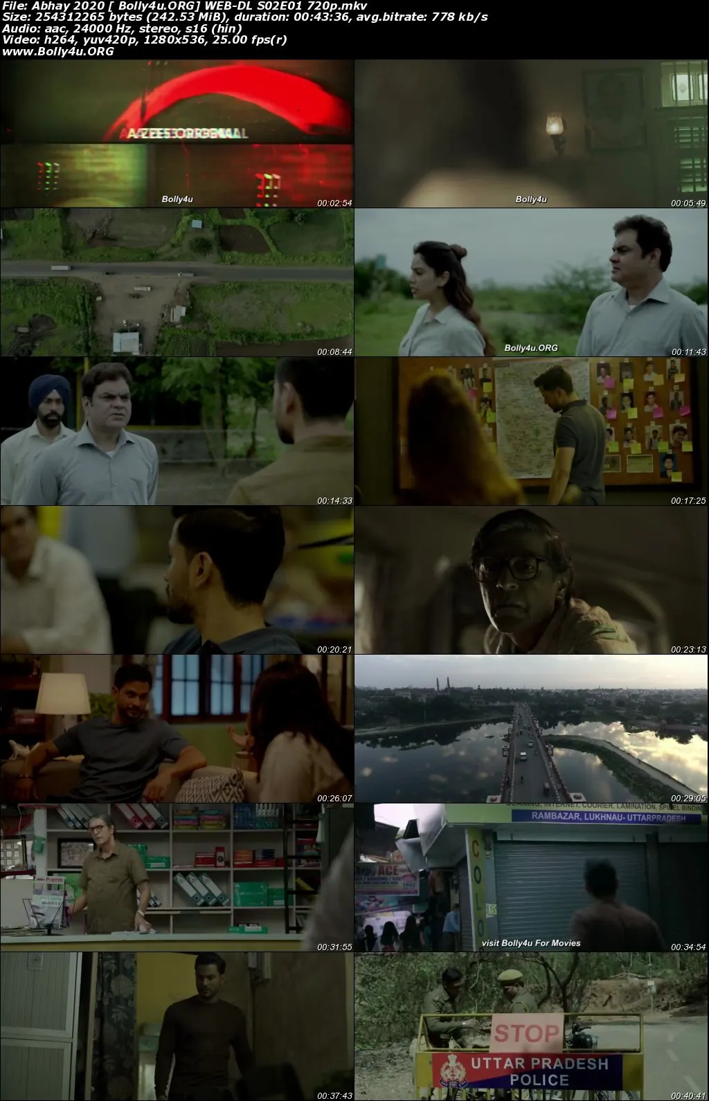 Abhay 2020 WEB-DL 1.5GB Hindi S02 Complete Download 720p