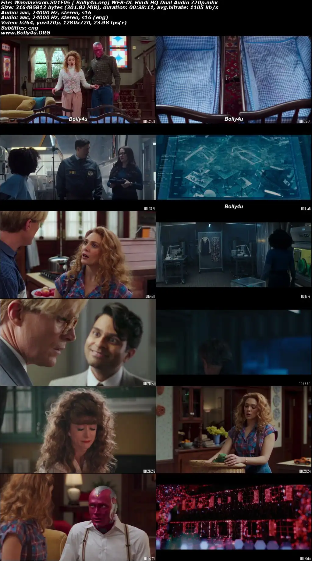 WandaVision 2021 WEB-DL Hindi HQ Dual Audio 720p 480p Download