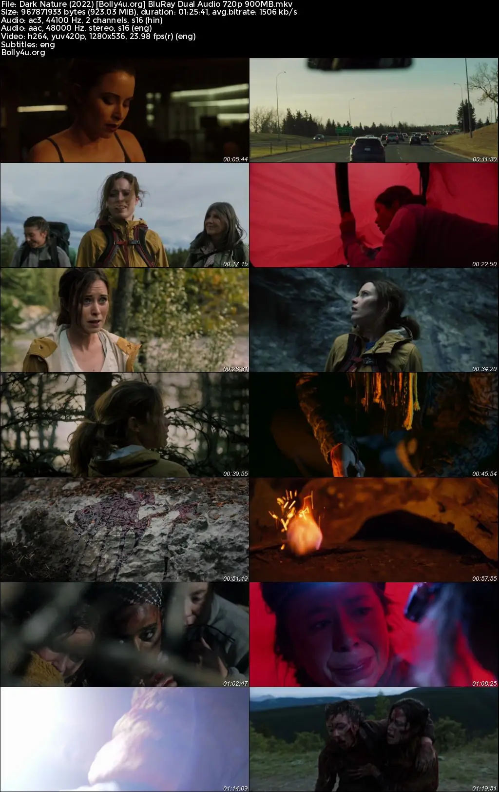Dark Nature 2022 BluRay Hindi Dual Audio Full Movie Download 720p  480p
