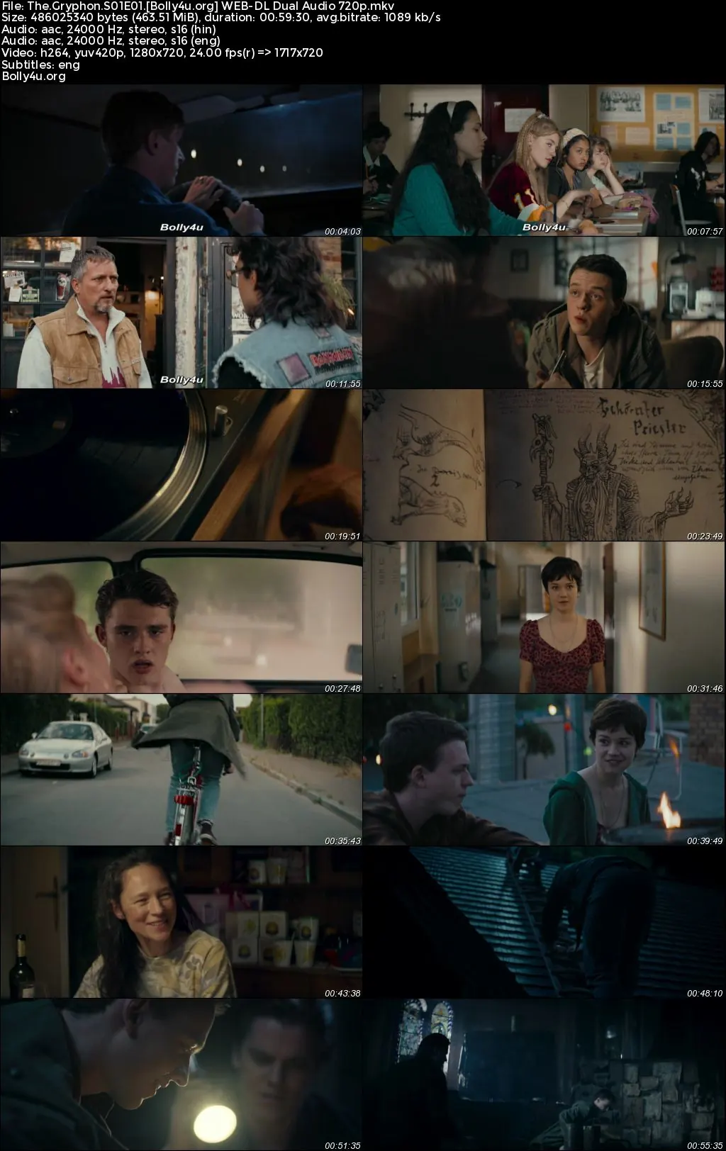 The Gryphon 2023 WEB-DL Hindi Dual Audio ORG S01 Complete Download 720p  480p