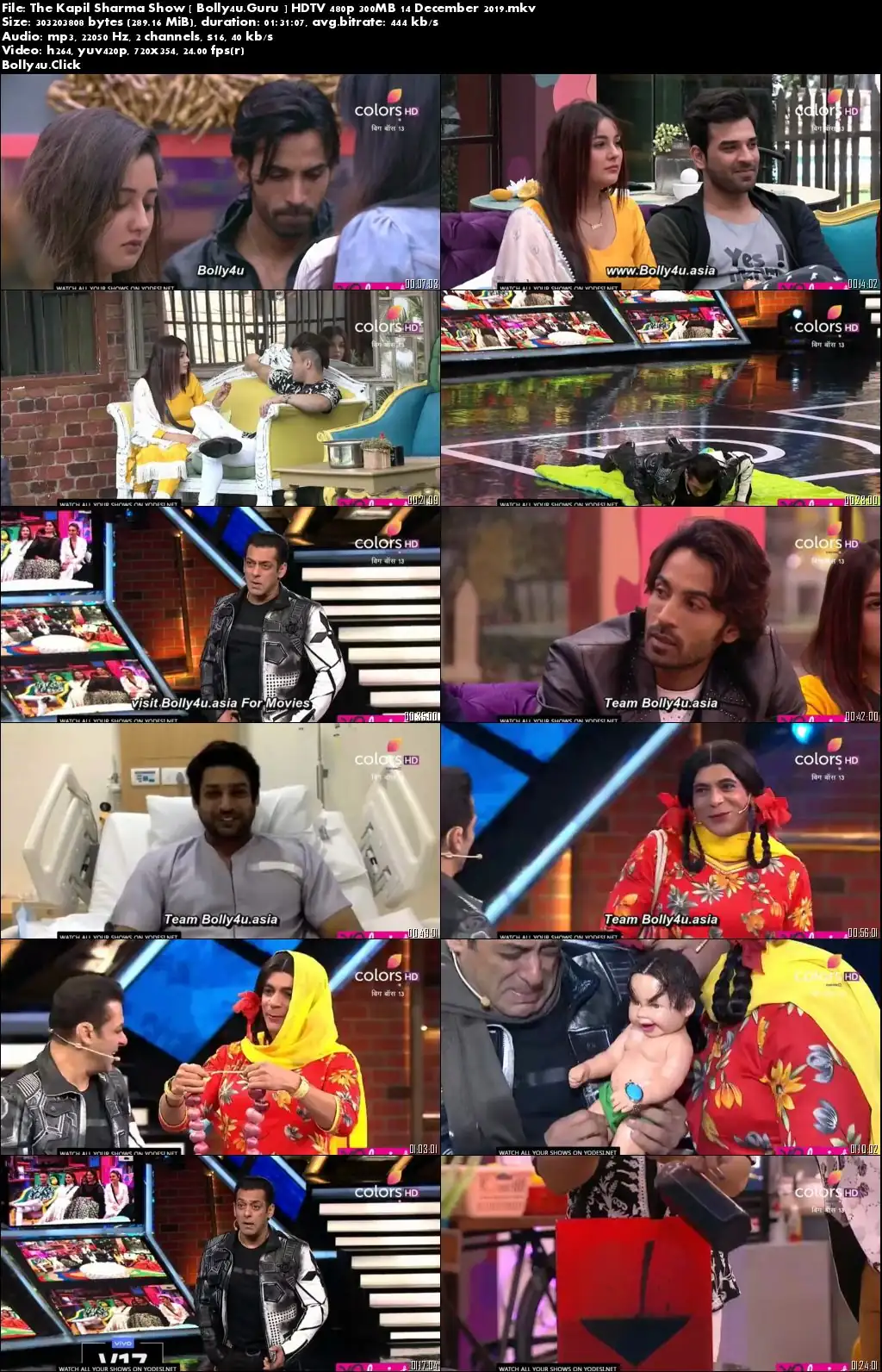 The Kapil Sharma Show HDTV 480p 300MB 14 December 2019 Download