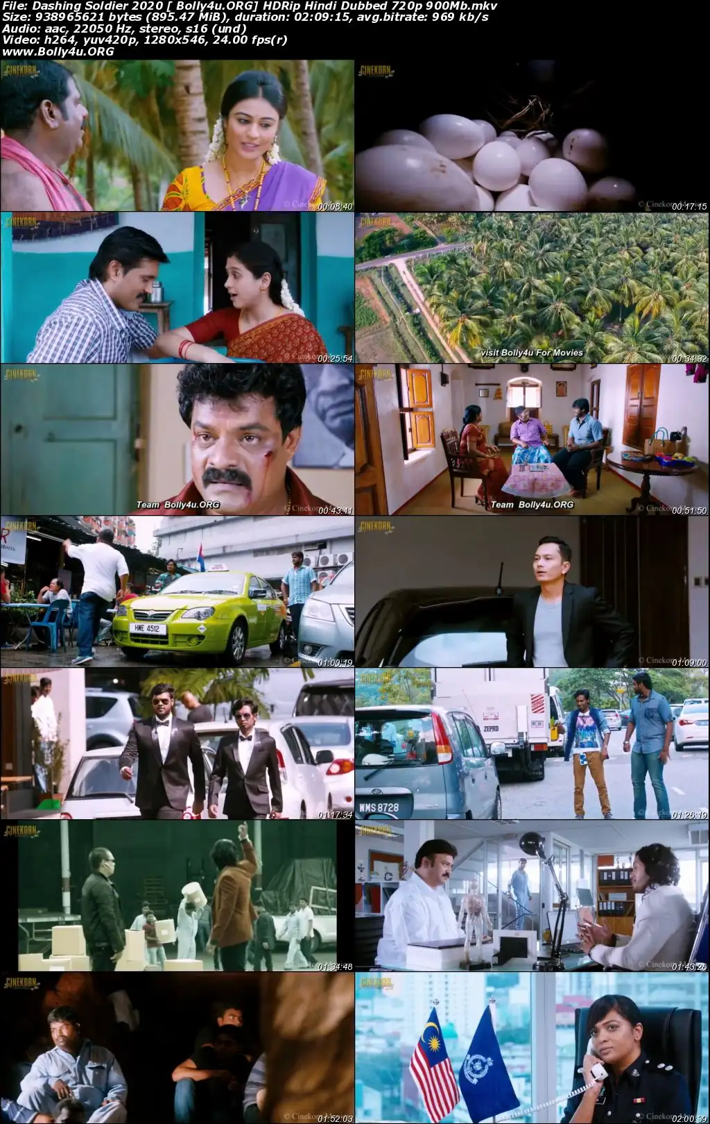 Dashing Soldier 2020 HDRip 400Mb Hindi Dubbed 480p Download