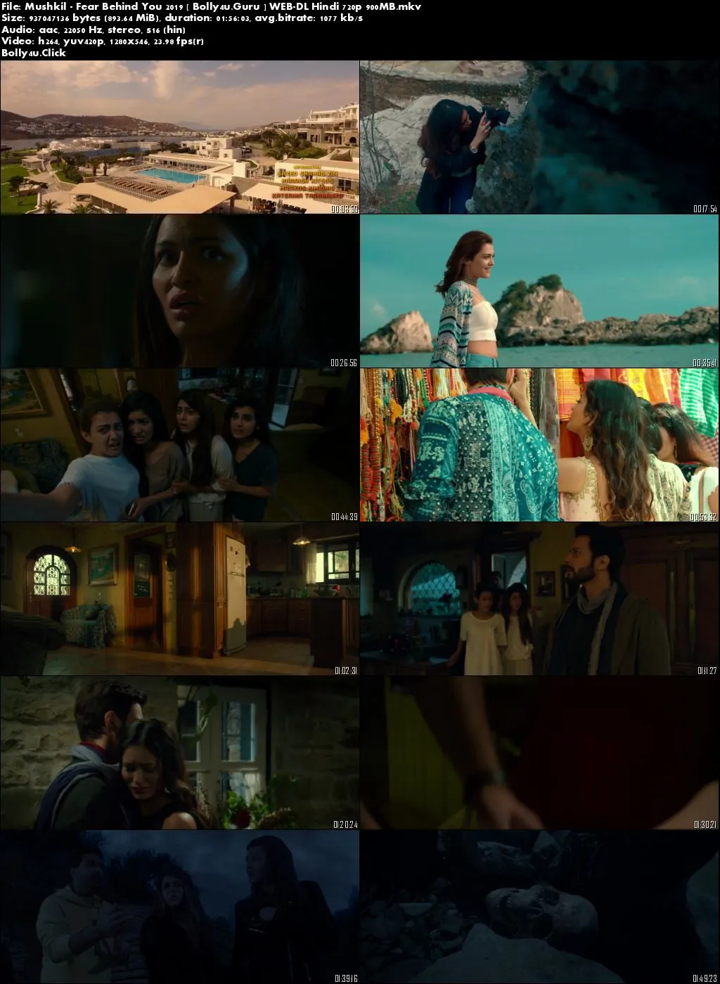 Mushkil Fear Behind You 2019 WEB-DL 300Mb Hindi 480p Download
