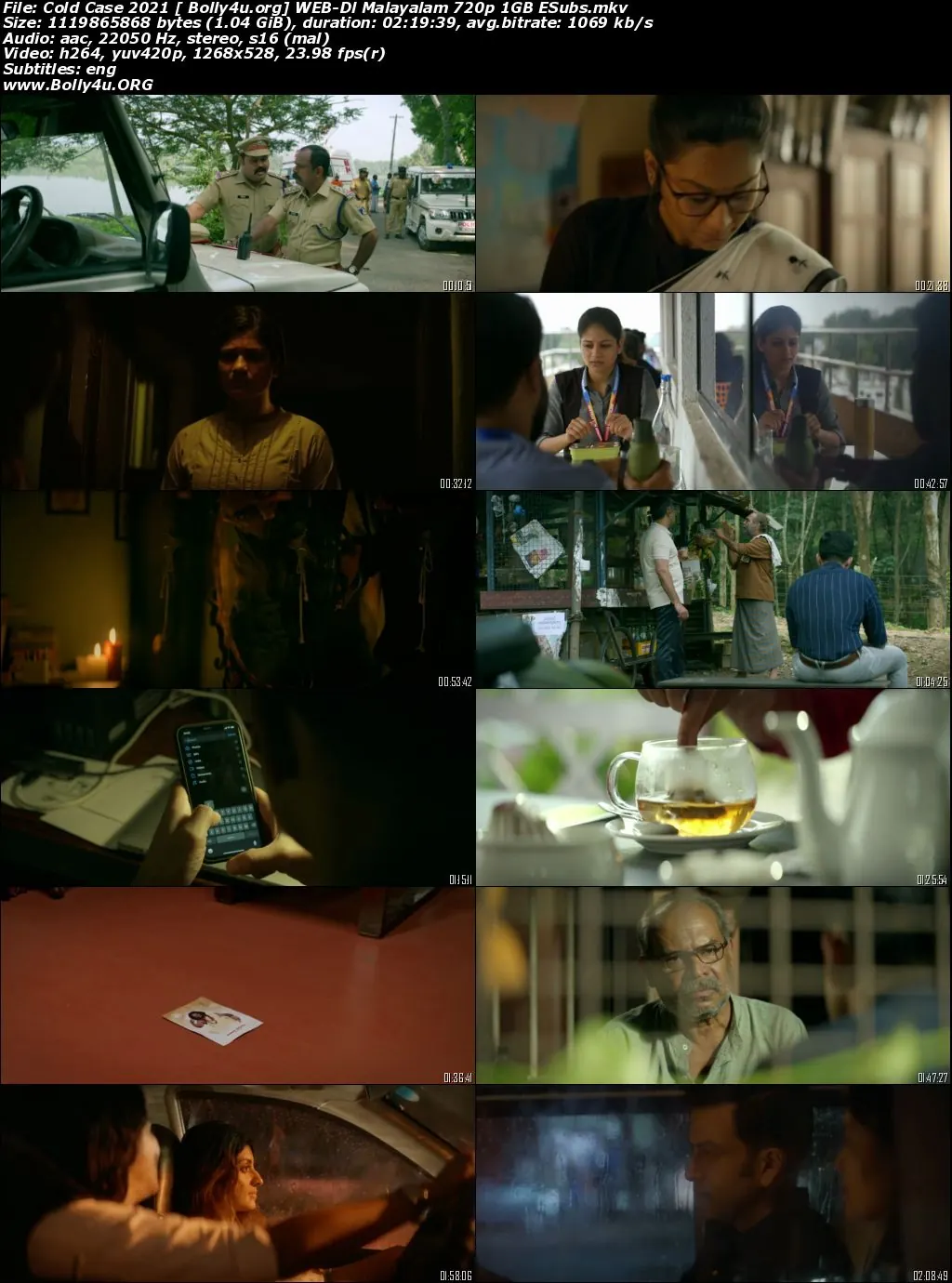 Cold Case 2021 WEB-DL 1GB Malayalam 720p ESubs Download Cold Case 2021 WEB-DL 1GB Malayalam 720p ESubs Download