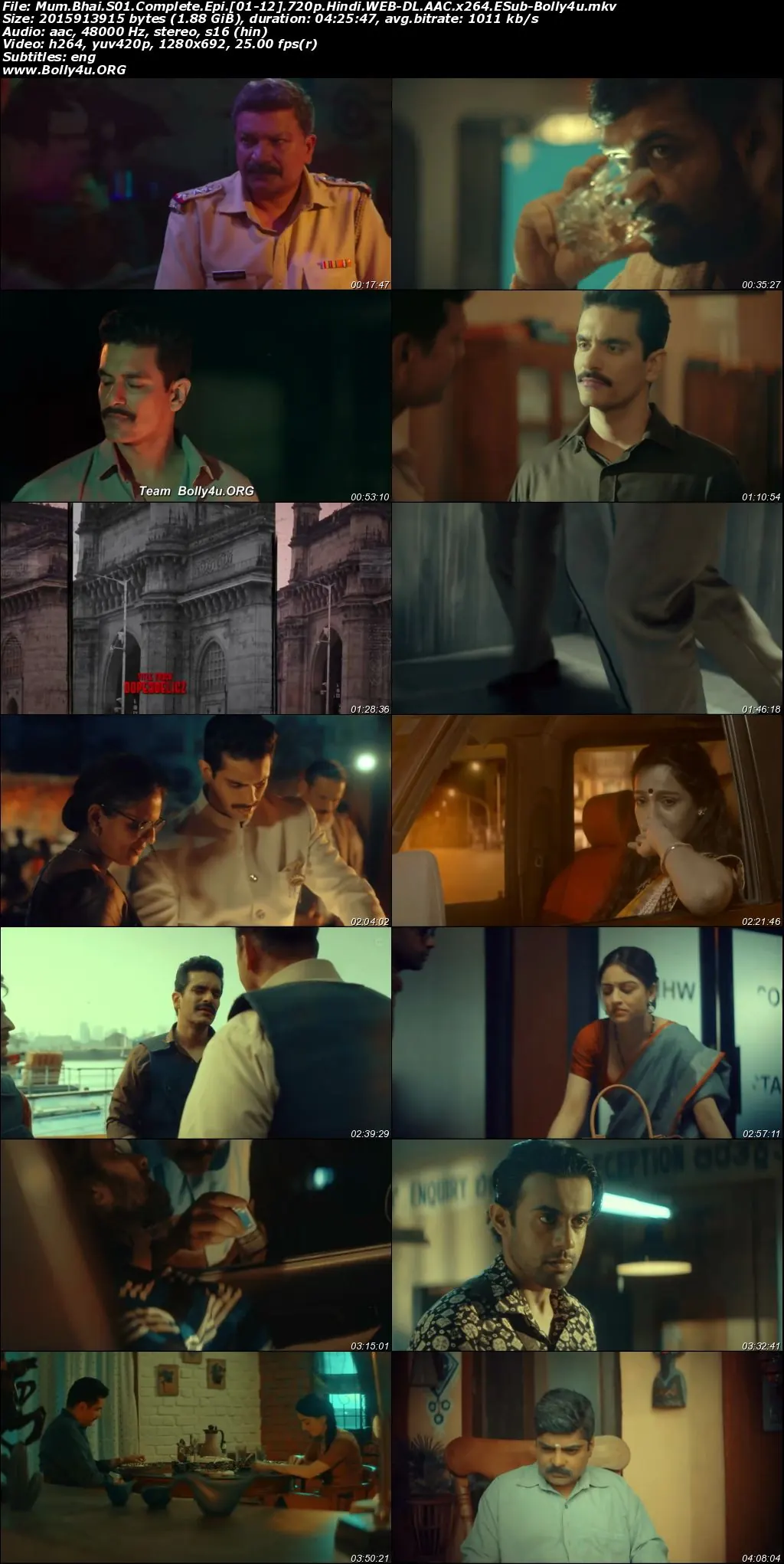 Mum Bhai 2020 WEB-DL 1.7Gb Hindi Complete Season 01 Download 720p still 1  Bolly4u Official