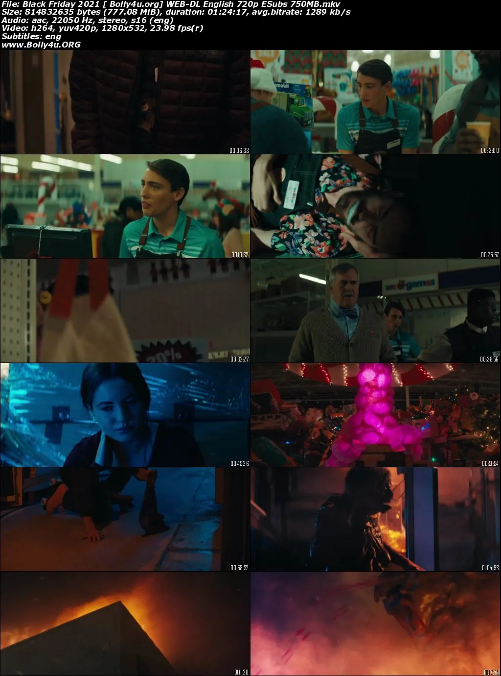 Black Friday 2021 WEB-DL 270MB English 480p ESub Download