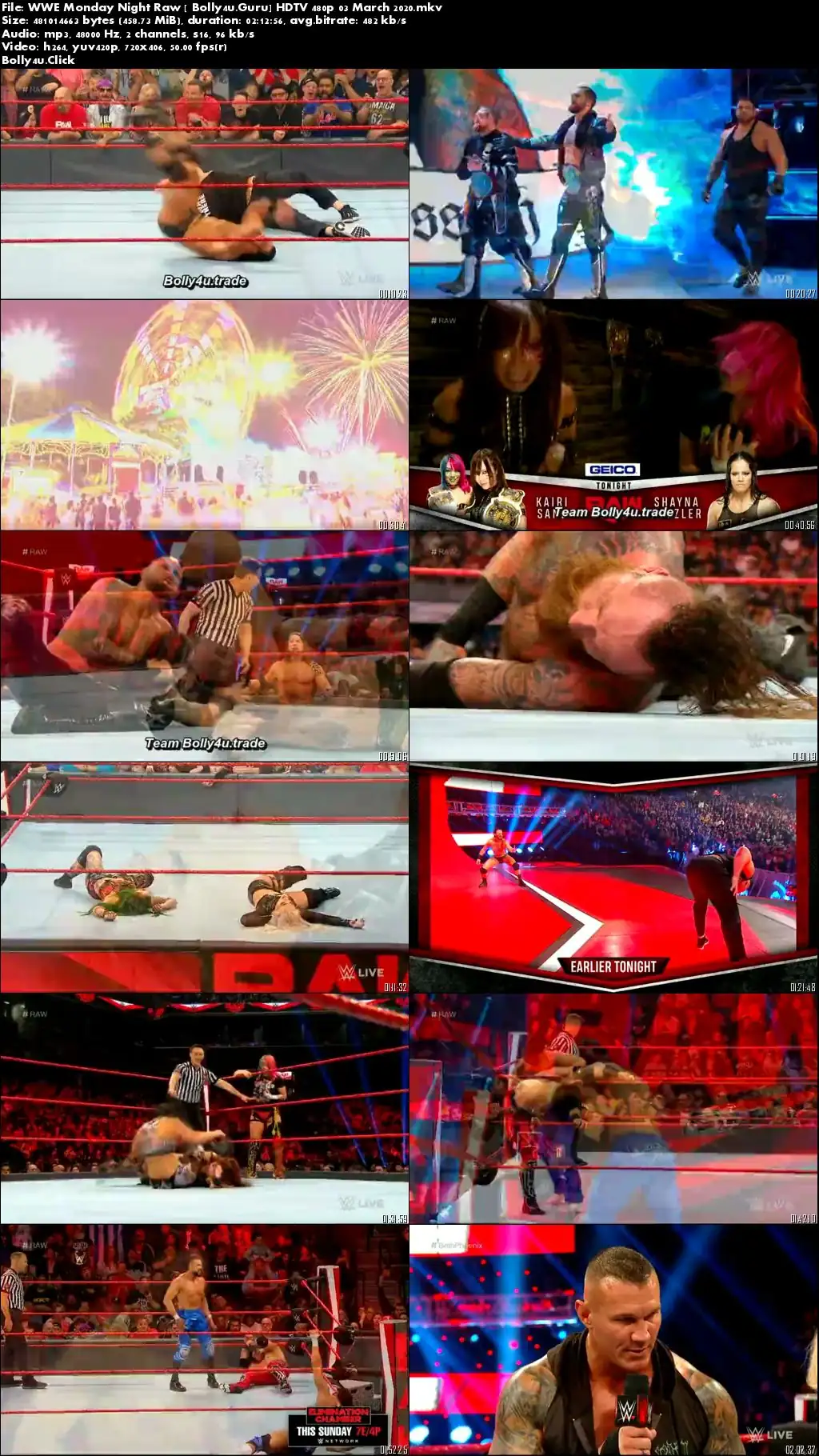 WWE Monday Night Raw HDTV 450MB 480p 03 March 2020 Download WWE Monday Night Raw HDTV 450MB 480p 03 March 2020 Download