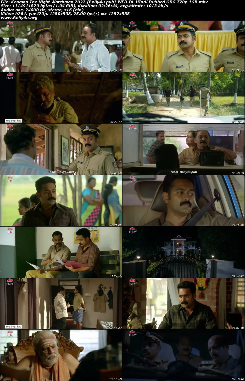 Kooman The Night Watchman 2022 WEB-DL Hindi Dubbed ORG Full Movie Download 1080p  720p  480p