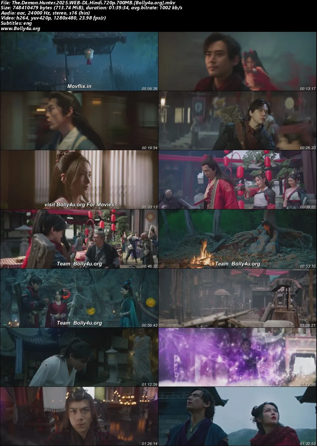 The Demon Hunter 2025 WEB-DL Hindi Dubbed ORG Full Movie Download 1080p  720p  480p