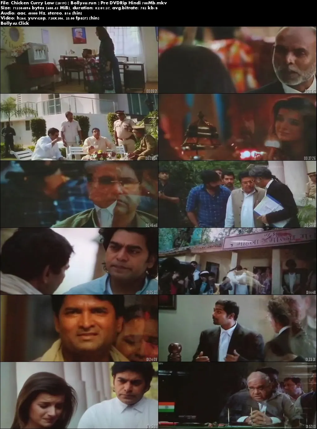 Chicken Curry Law 2019 Pre DVDRip 700Mb Hindi x264 Download