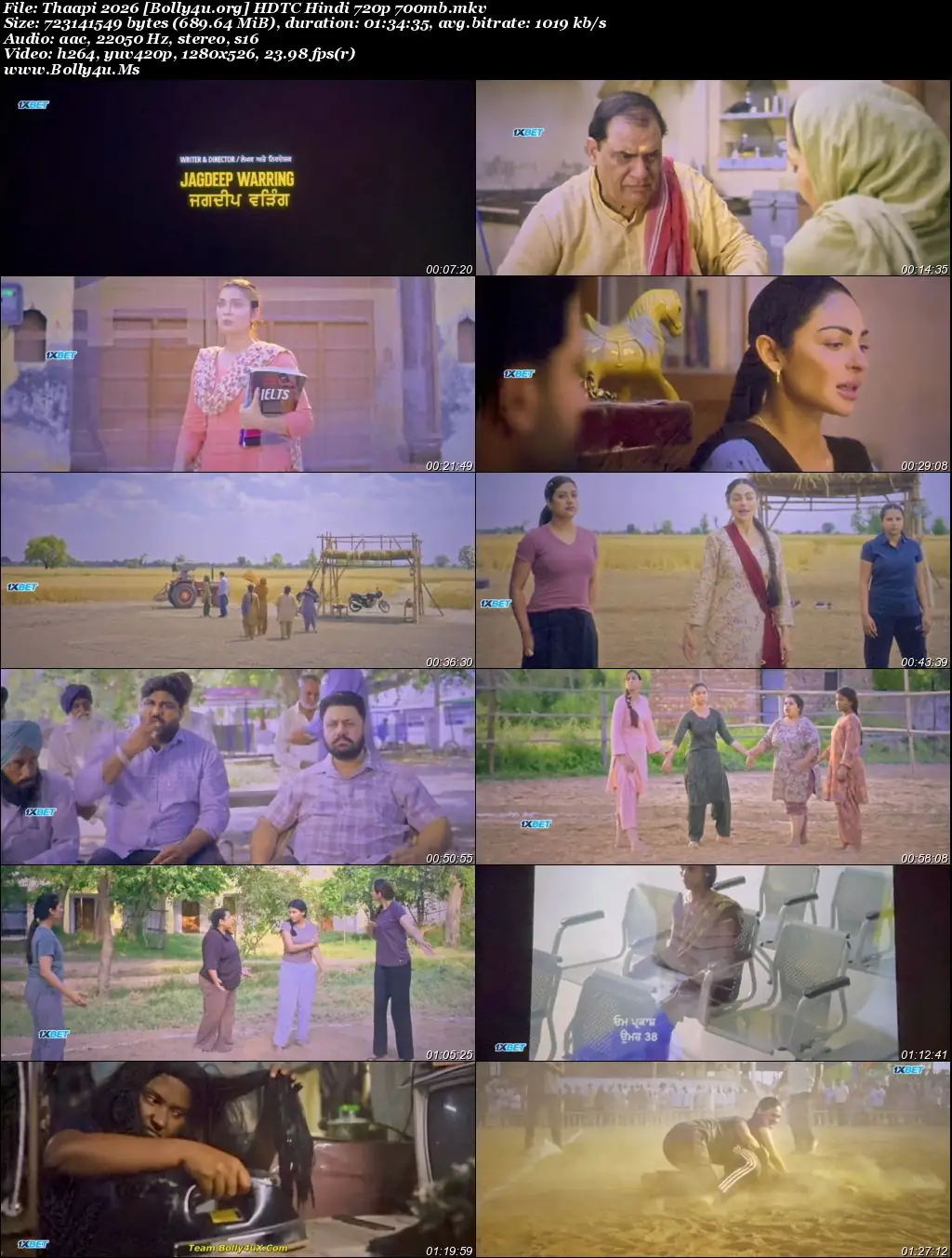 Thaapi 2026 HDTC Punjabi Full Movie Download 1080p  720p  480p