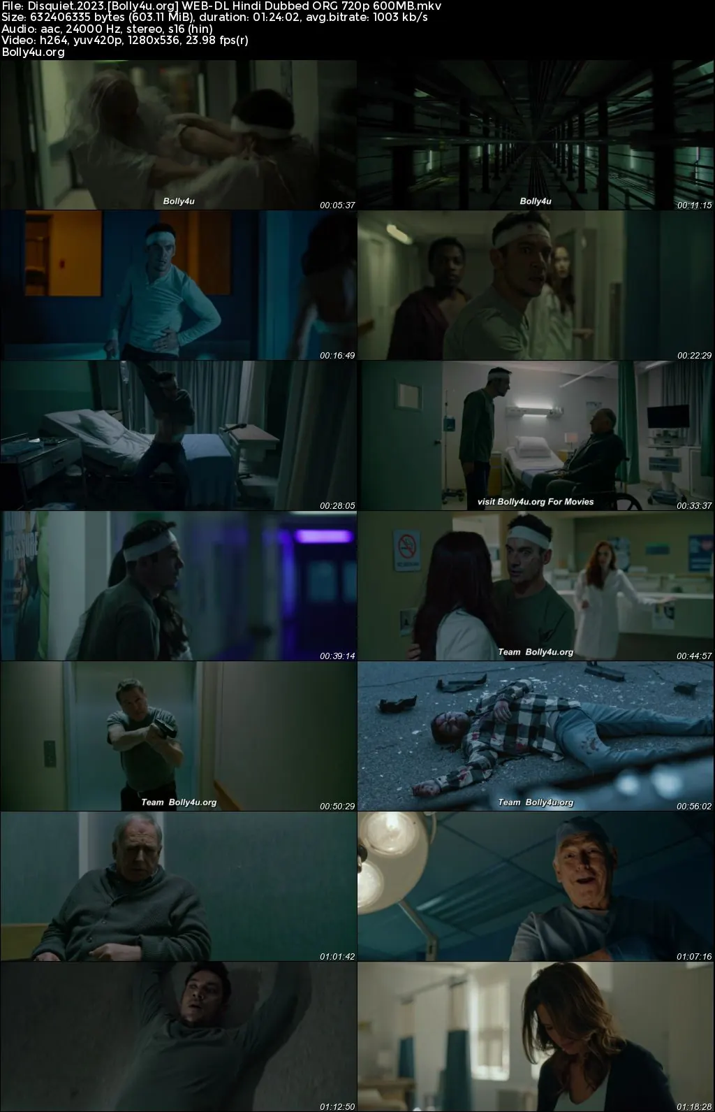 Disquiet 2023 WEB-DL Hindi Dubbed ORG Full Movie Download 1080p  720p  480p