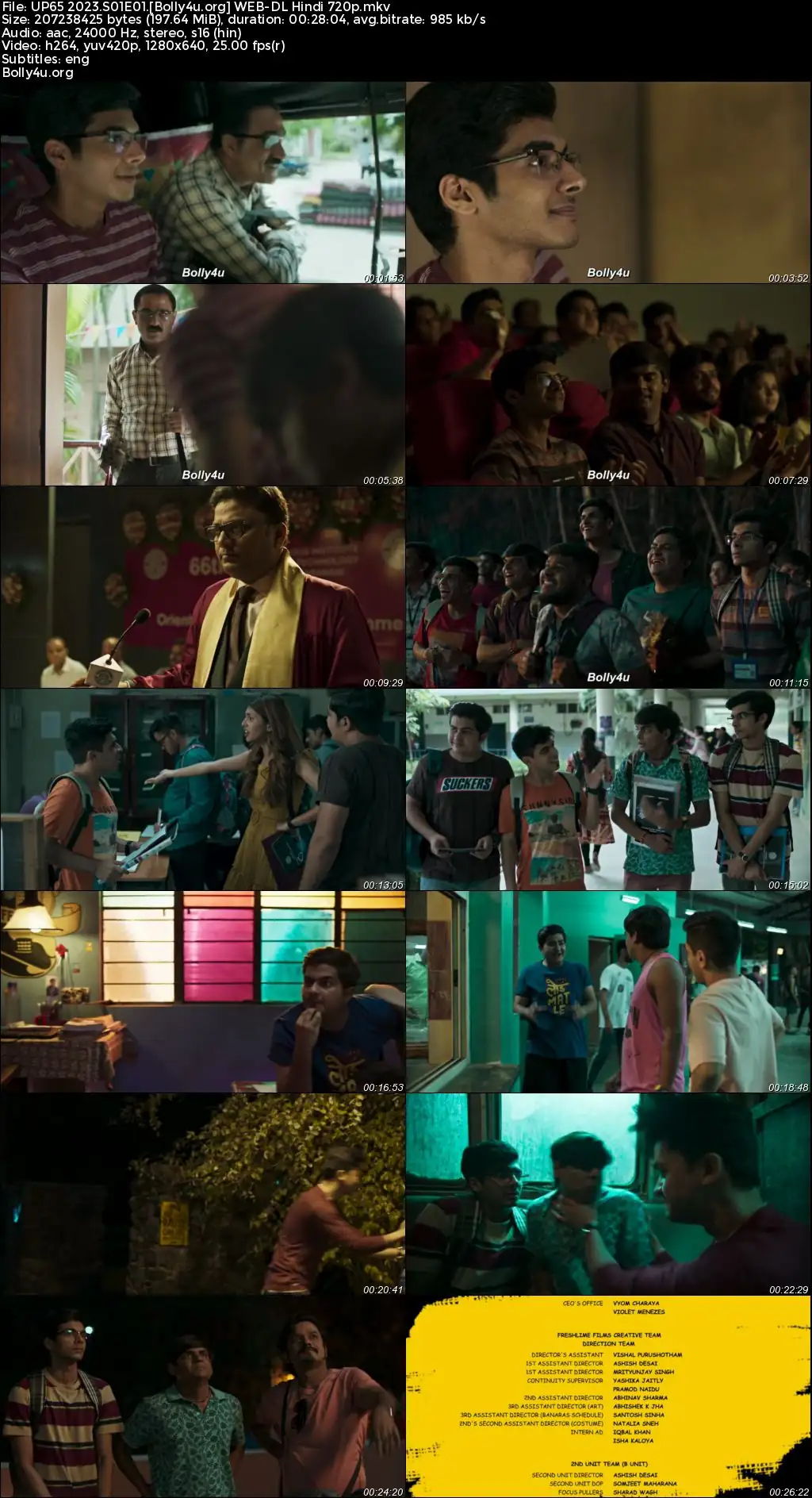 UP65 2023 WEB-DL Hindi S01 Complete Download 720p