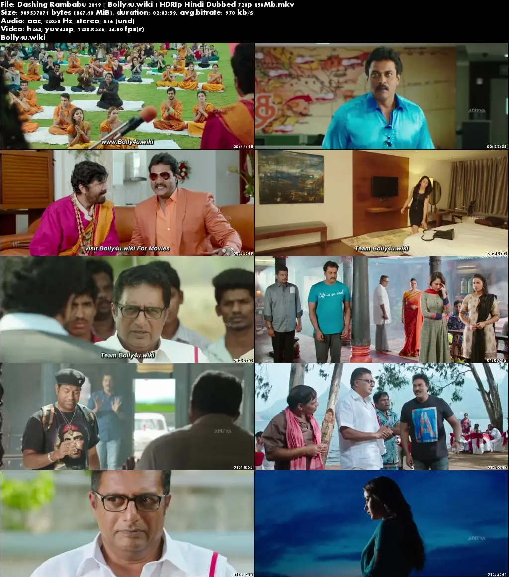 Dashing Rambabu 2019 HDRip 350Mb Hindi Dubbed 480p Download