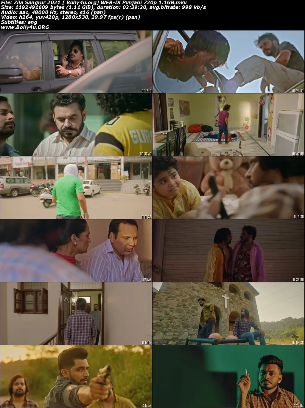 Zila Sangrur 2021 WEB-DL 1.1GB Punjabi S01 Download 720p Download