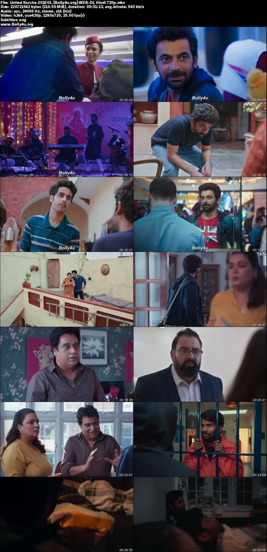 United Kacche 2023 WEB-DL Hindi S01 Complete Download 720p  480p