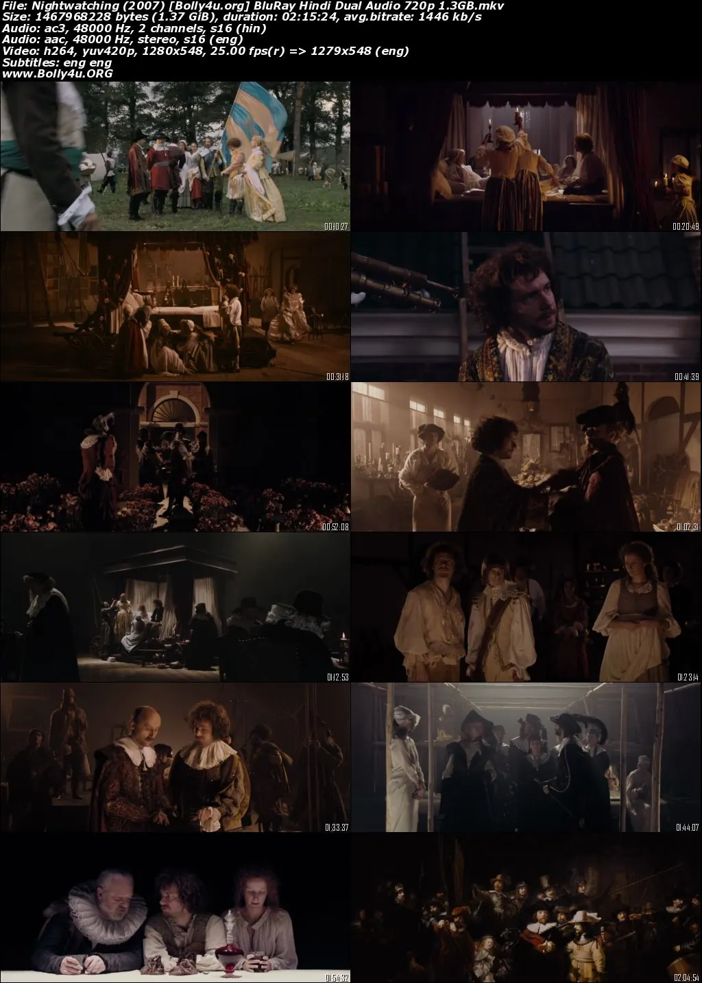 Nightwatching 2007 BluRay Hindi Dual Audio 720p 480p Download