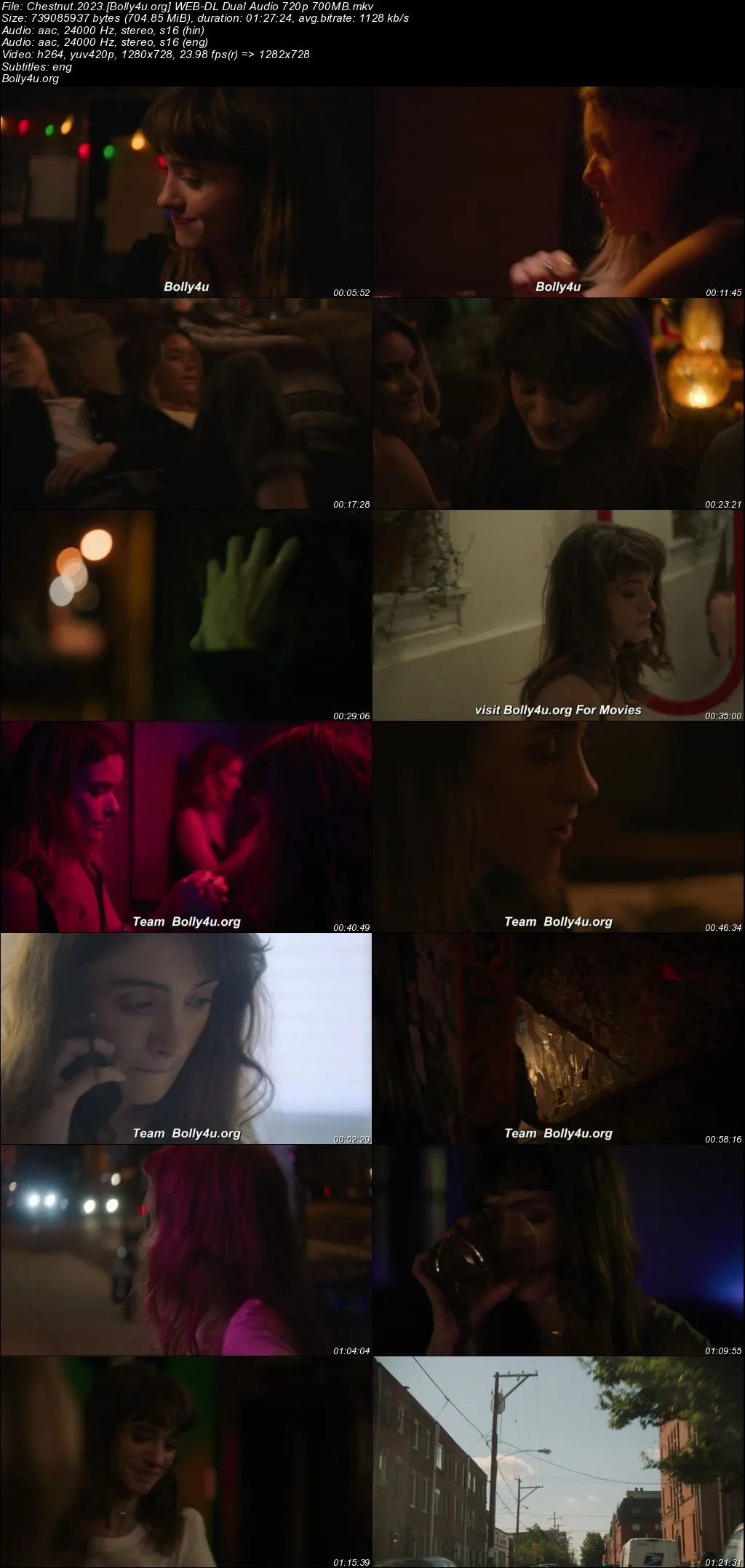Chestnut 2023 WEB-DL Hindi Dual Audio ORG Full Movie Download 1080p  720p  480p