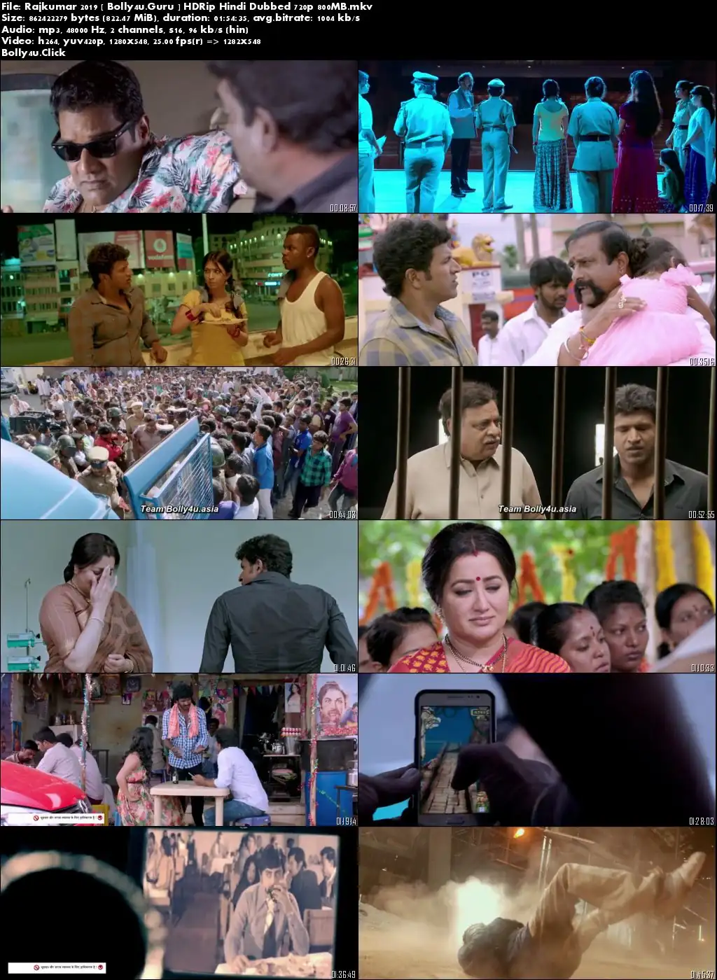 Rajkumar 2019 HDRip 800Mb Hindi Dubbed 720p Download