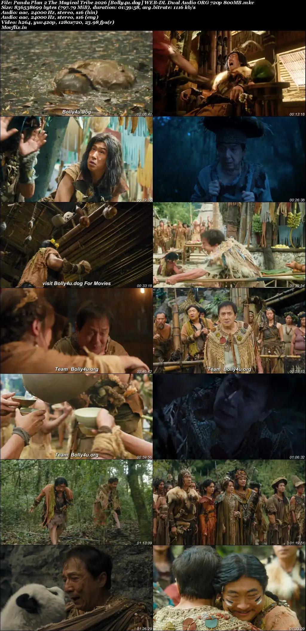 Panda Plan 2 The Magical Tribe 2026 WEB-DL Hindi Dual Audio ORG Full Movie Download 1080p  720p  480p