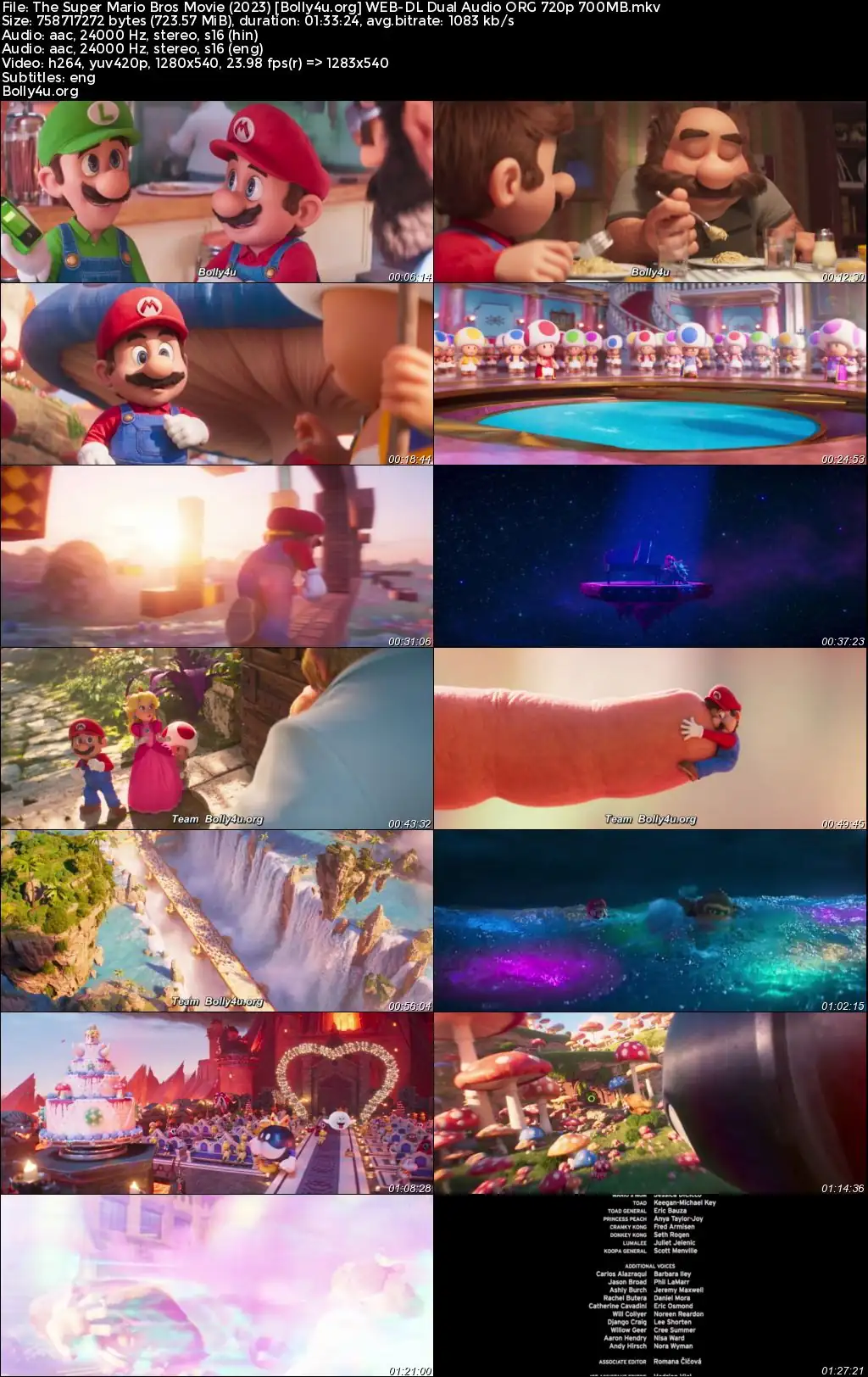 The Super Mario Bros Movie 2023 WEB-DL Hindi Dual Audio ORG Full Movie Download 1080p  720p  480p