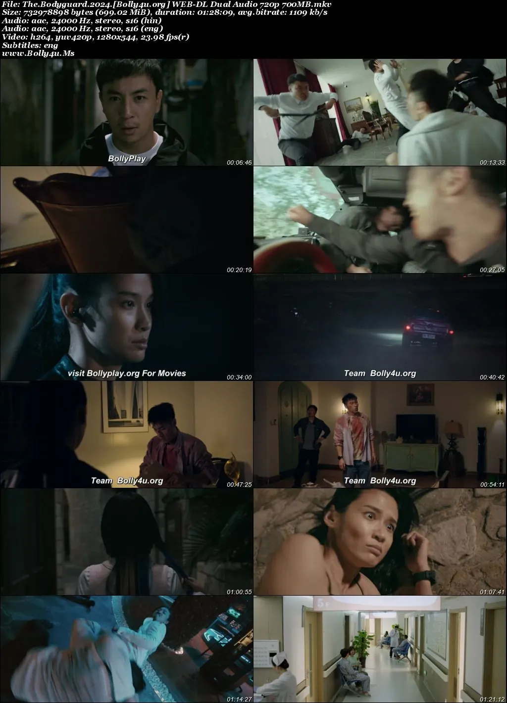 The Bodyguard 2024 WEB-DL Hindi Dual Audio ORG Full Movie Download 1080p  720p  480p