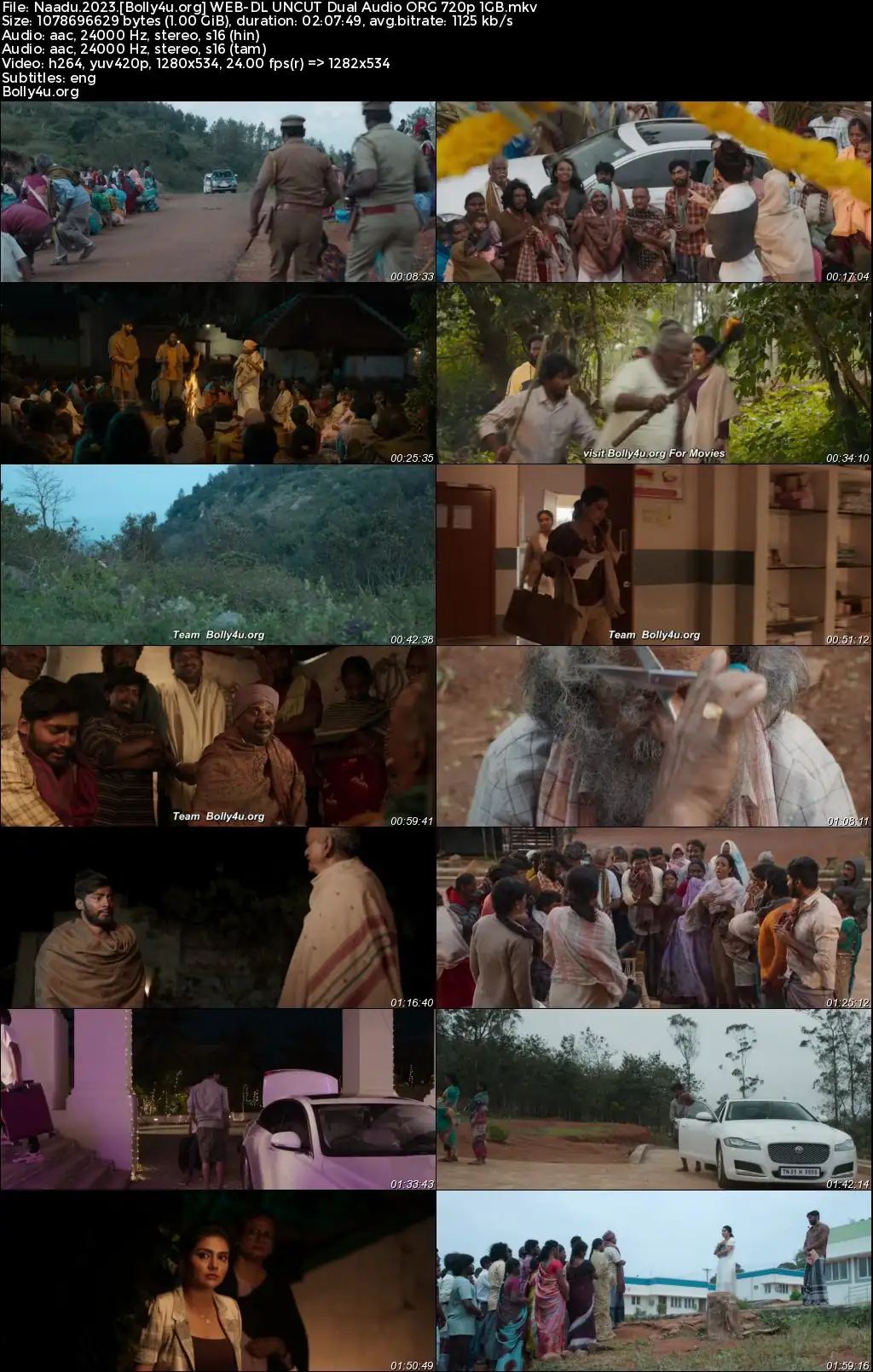 Naadu 2023 WEB-DL UNCUT Hindi Dual Audio ORG Full Movie Download 1080p  720p  480p