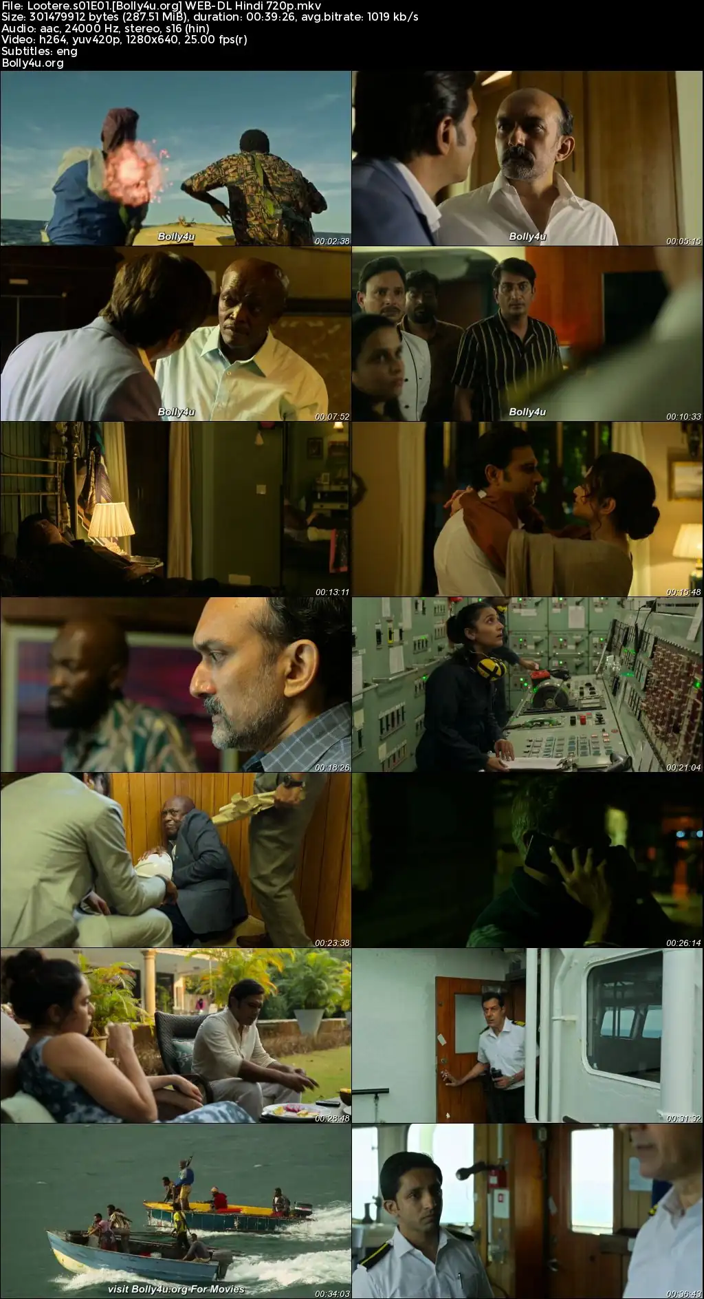 Lootere 2024 WEB-DL Hindi S01 Complete Download 720p