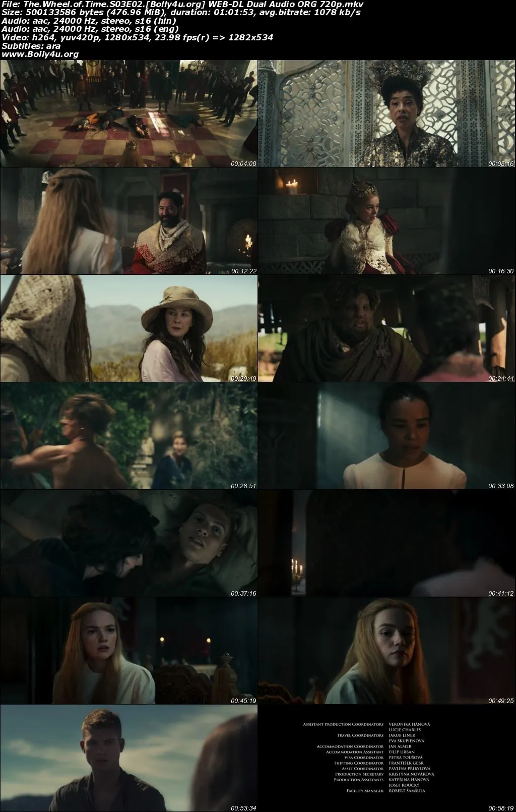 The Wheel of Time 2025 WEB-DL Hindi Dual Audio ORG S03 Complete Download 720p