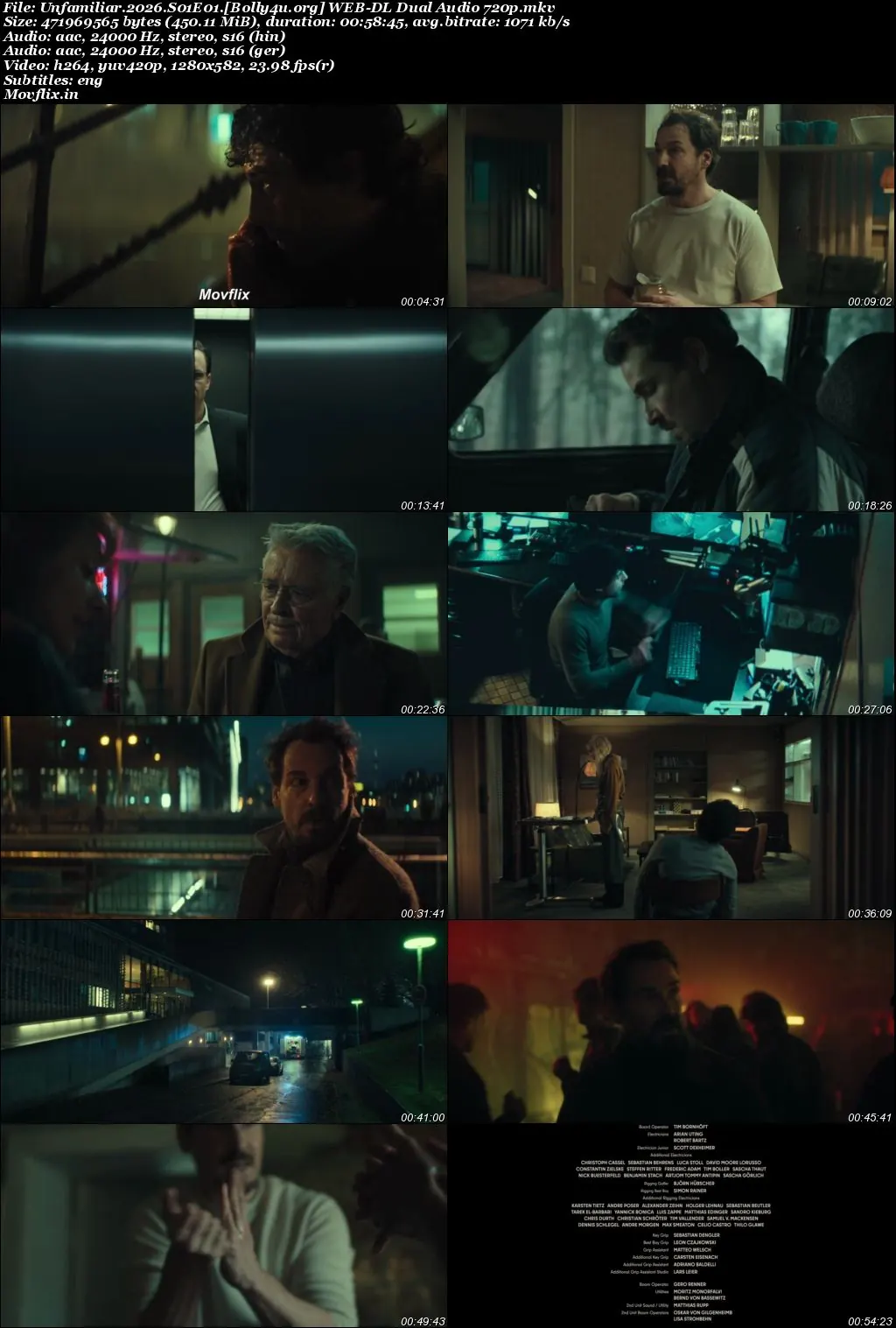 Unfamiliar 2026 WEB-DL Hindi Dual Audio ORG S01 Complete Download 720p  480p