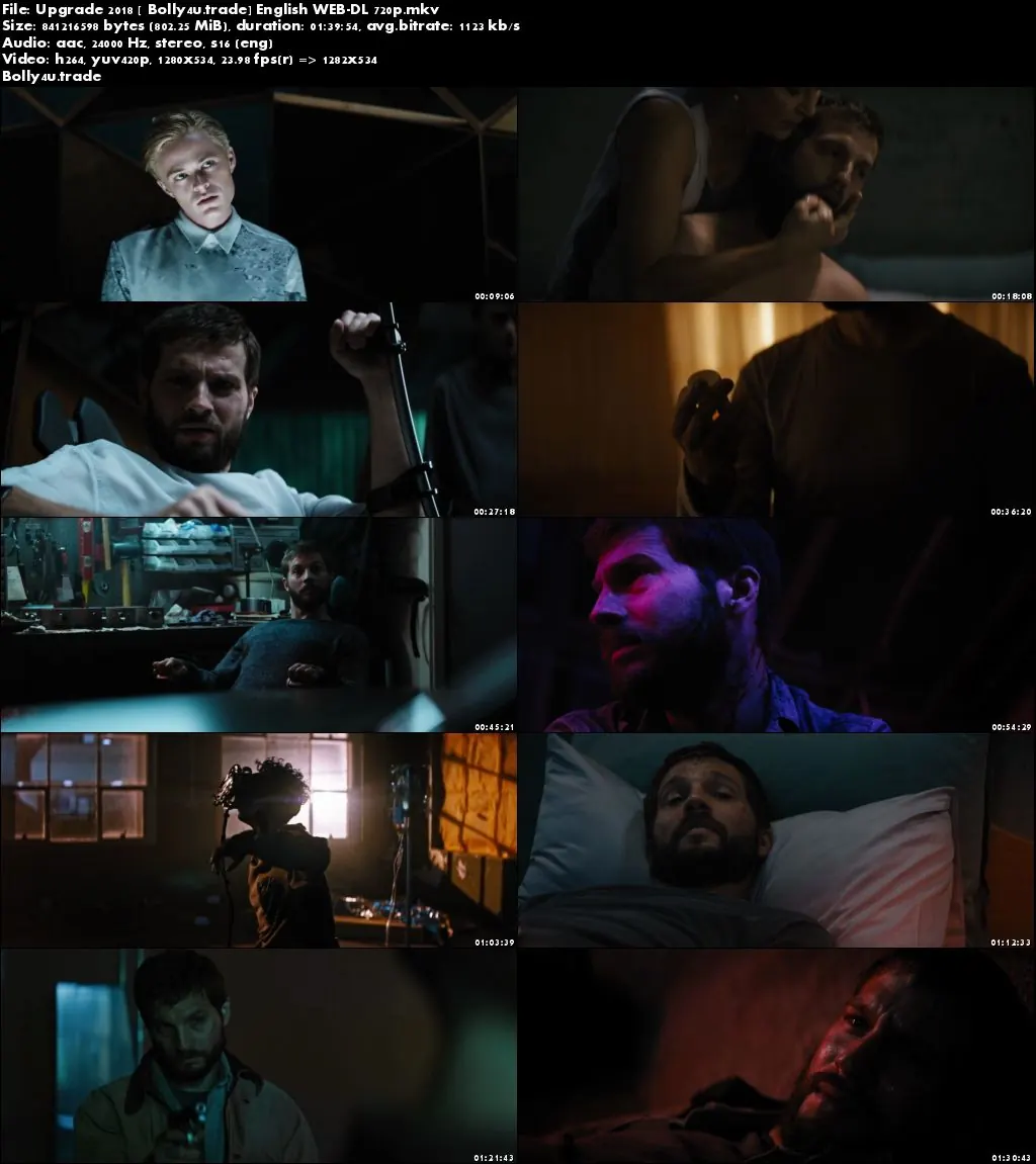 Upgrade 2018 WEB-DL 800MB Full English Movie Download 720p ESub Upgrade 2018 WEB-DL 800MB Full English Movie Download 720p ESub