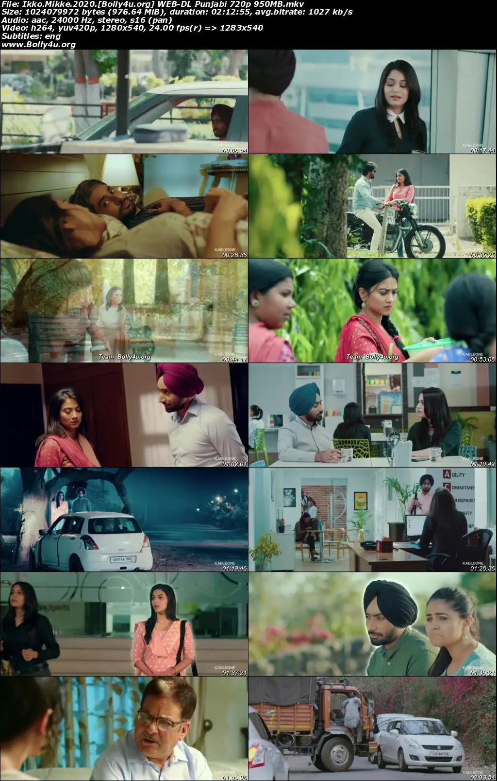 Ikko Mikke 2020 WEB-DL Punjabi Full Movie Download 1080p  720p  480p