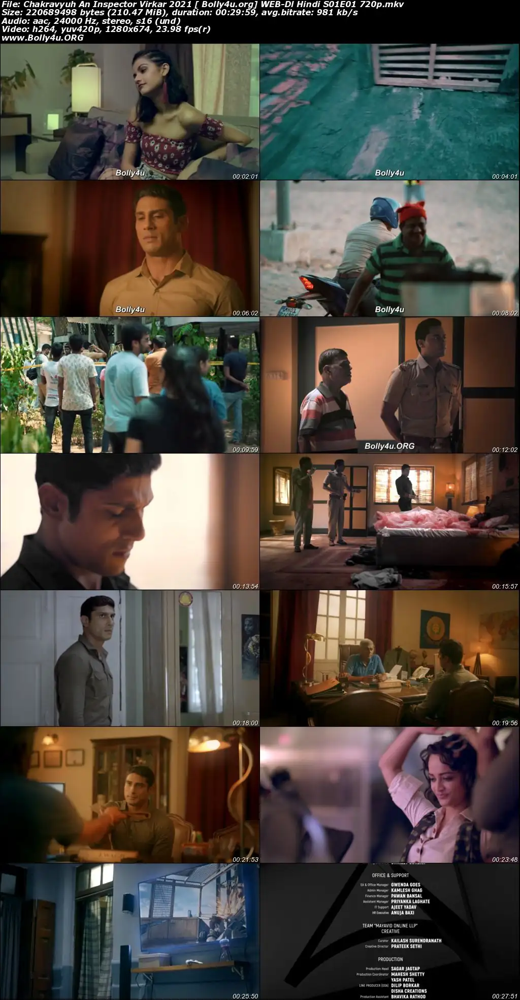 Chakravyuh 2021 WEB-DL 1.6Gb Hindi S01 Download 720p