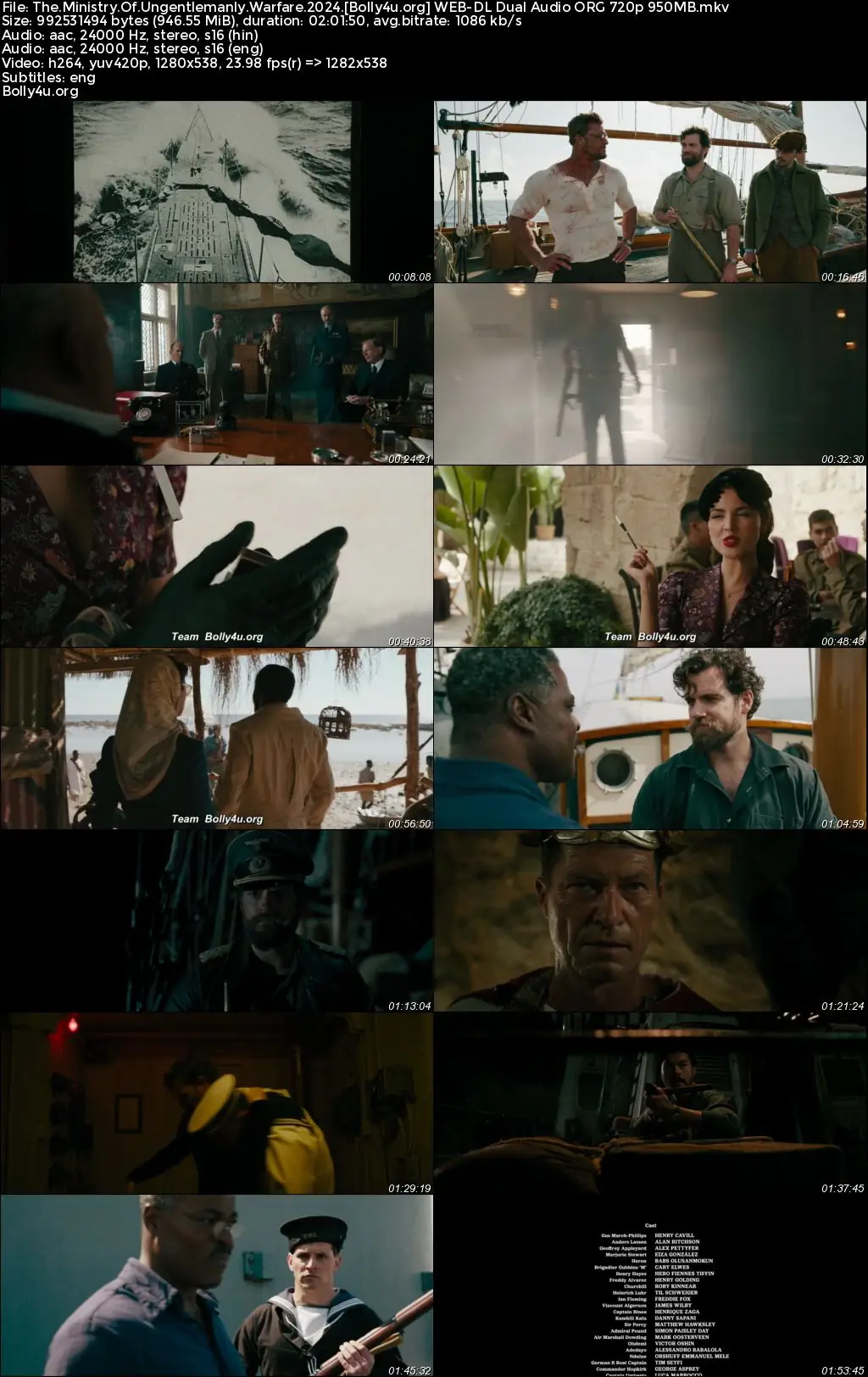 The Ministry Of Ungentlemanly Warfare 2024 WEB-DL Hindi Dual Audio ORG Full Movie Download 1080p  720p  480p
