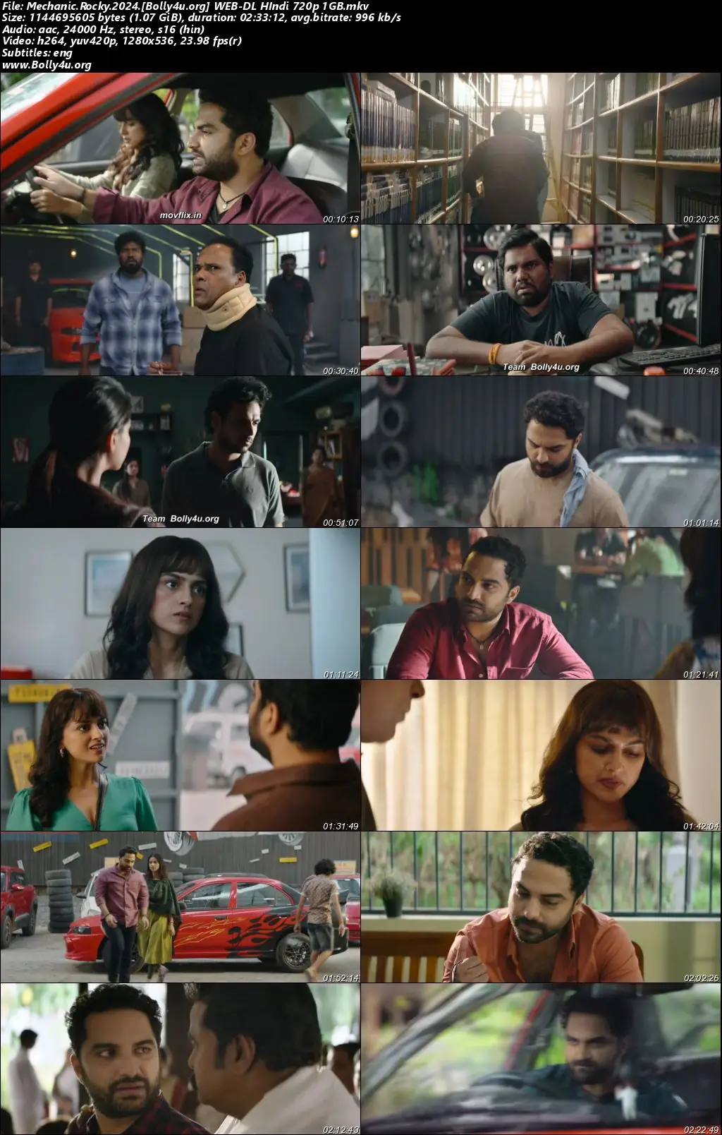 Mechanic Rocky 2024 WEB-DL Hindi Dubbed ORG Full Movie Download 1080p  720p  480p