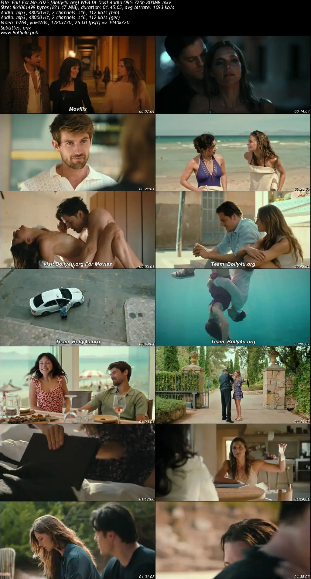 Fall For Me 2025 WEB-DL Hindi Dual Audio ORG Full Movie Download 1080p  720p  480p
