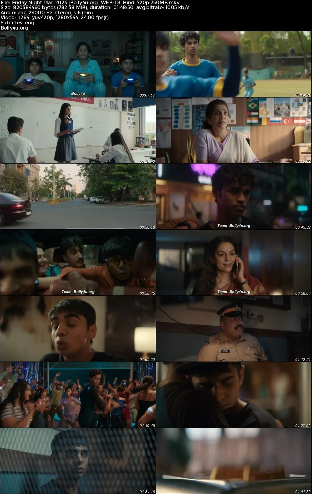 Friday Night Plan 2023 WEB-DL Hindi Full Movie Download 1080p  720p  480p