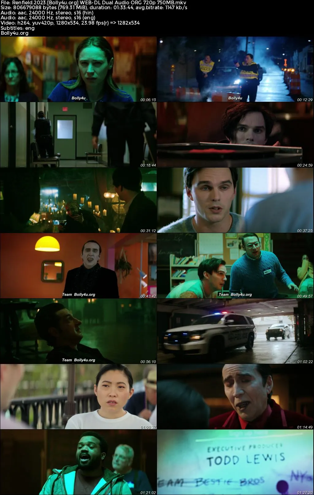 Renfield 2023 WEB-DL Hindi Dual Audio ORG Full Movie Download 1080p  720p  480p