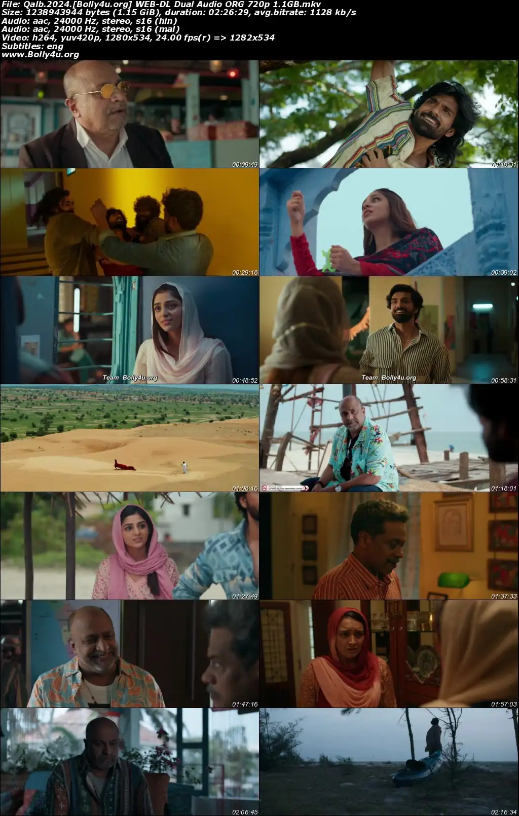 Qalb 2024 WEB-DL UNCUT Hindi Dual Audio ORG Full Movie Download 1080p  720p  480p
