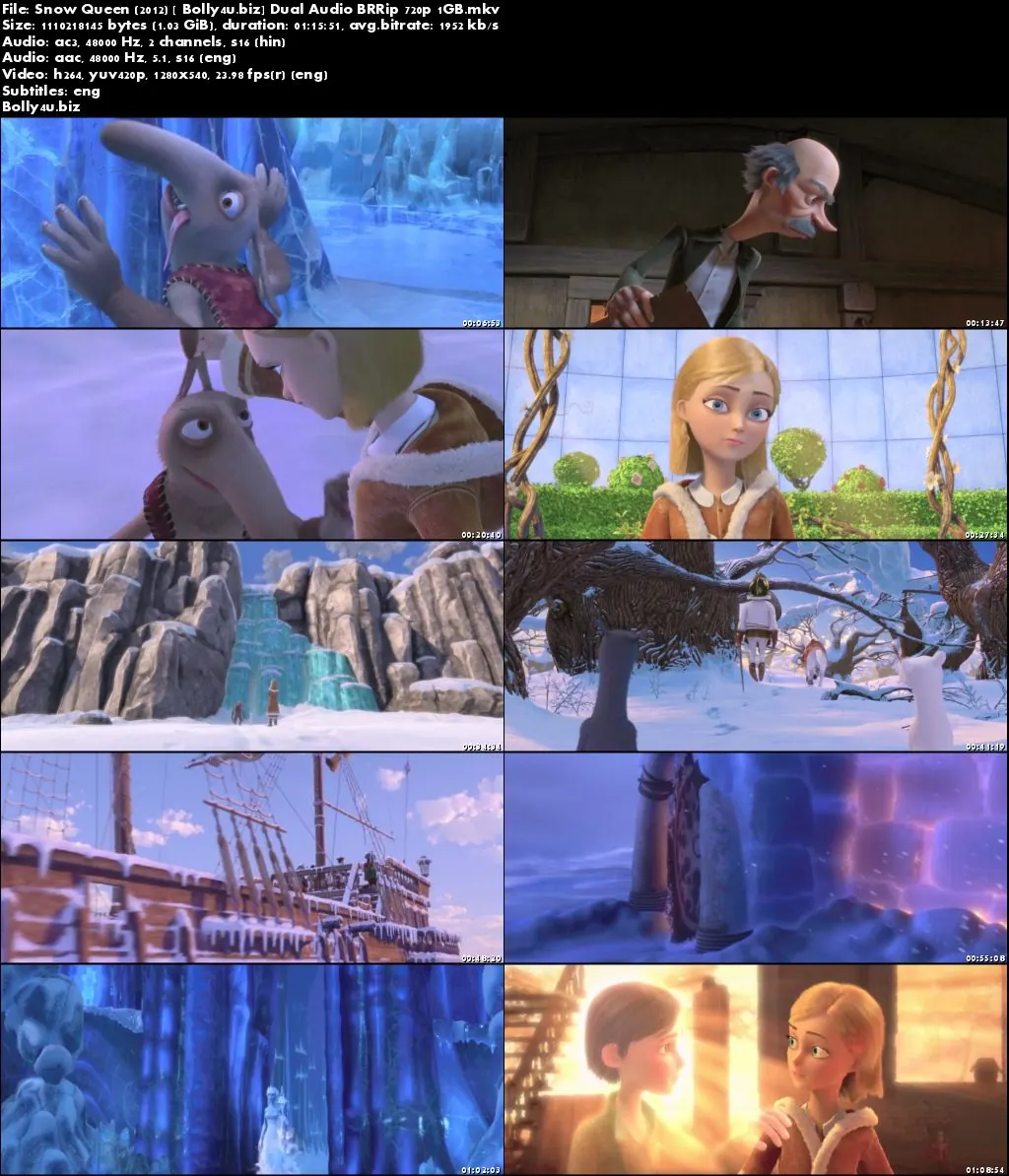 Snow Queen 2012 BRRip 250Mb Hindi Dual Audio 480p Download Snow Queen 2012 BRRip 250Mb Hindi Dual Audio 480p Download