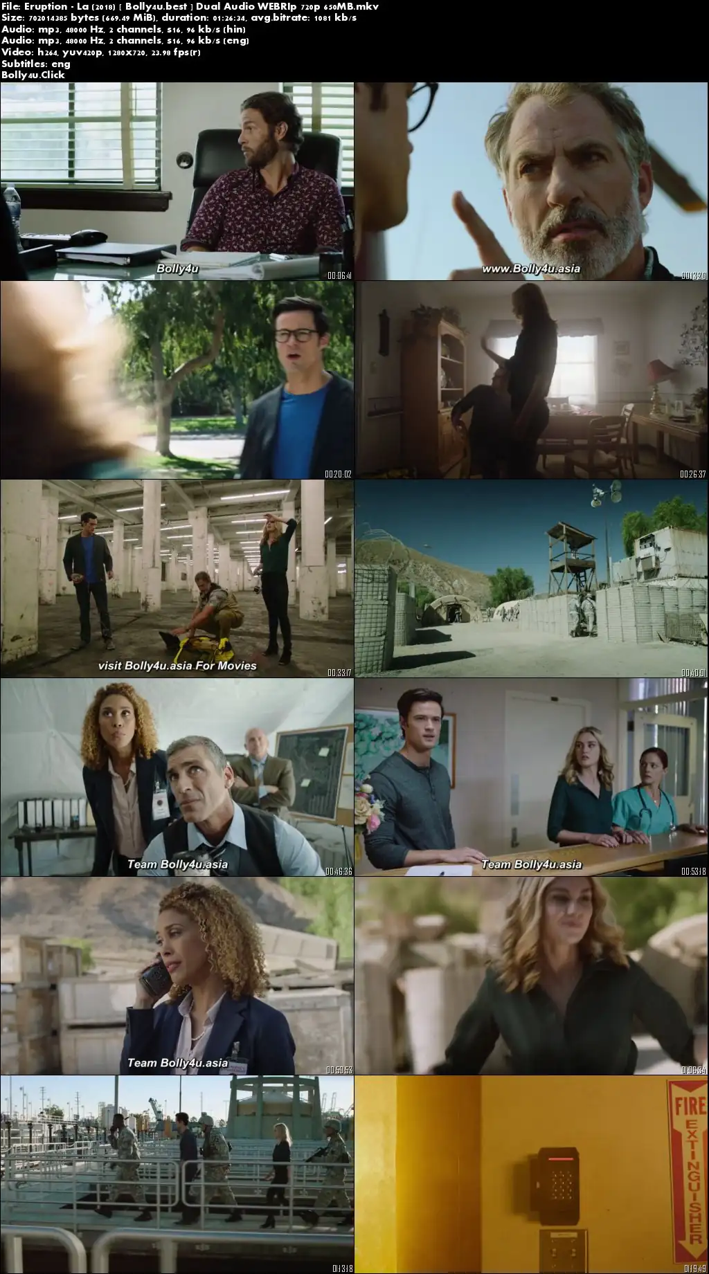 Eruption LA 2018 WEB-DL 650Mb Hindi Dual Audio 720p Download