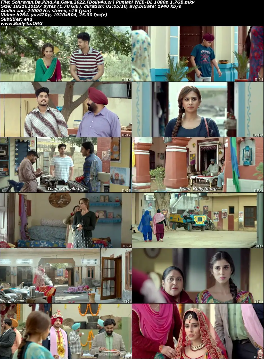 Sohreyan Da Pind Aa Gaya 2022 WEB-DL Punjabi Full Movie Download 1080p  720p  480p