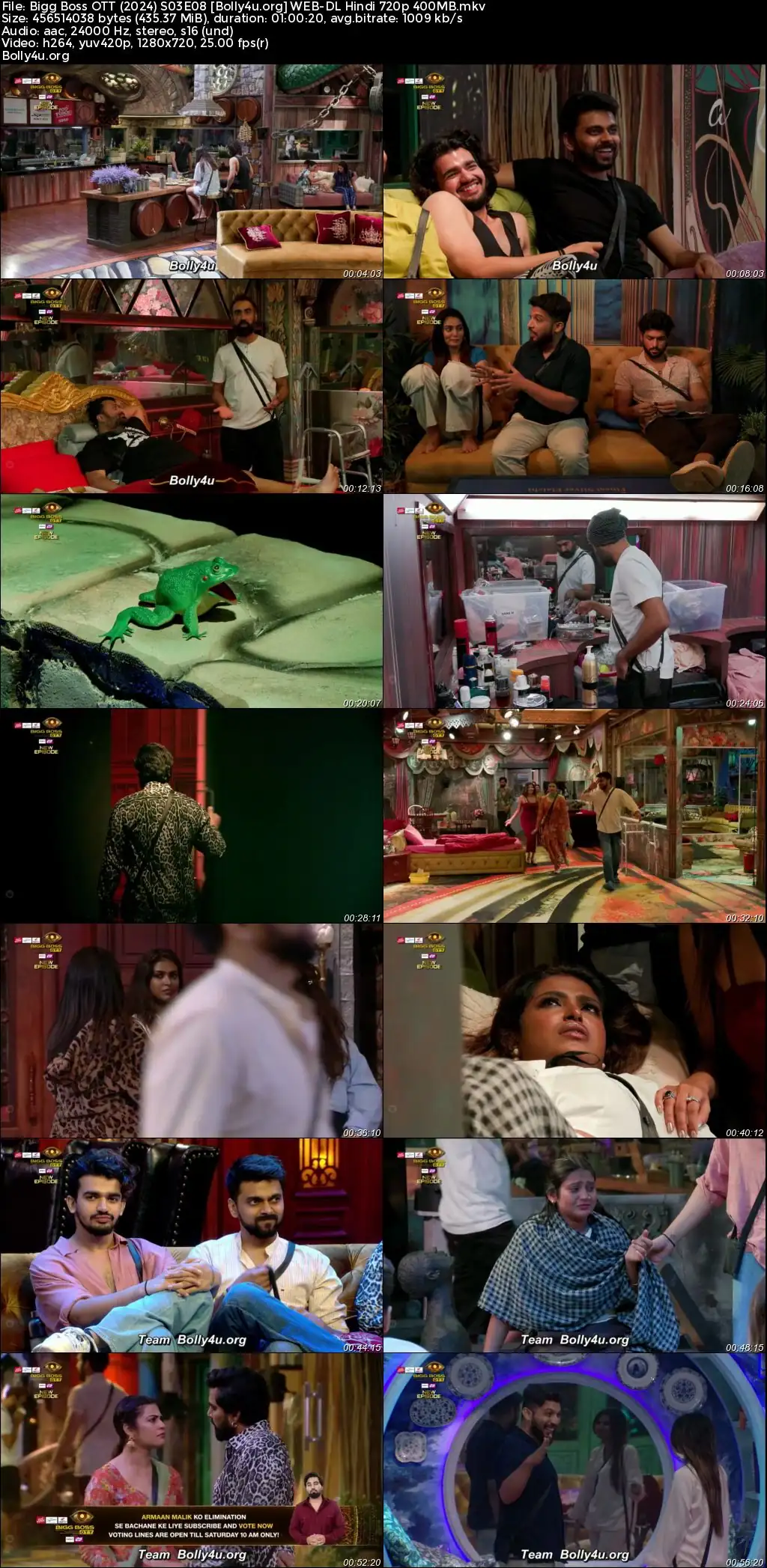 Bigg Boss OTT 2024 WEB-DL Hindi S03E08 720p 480p Download