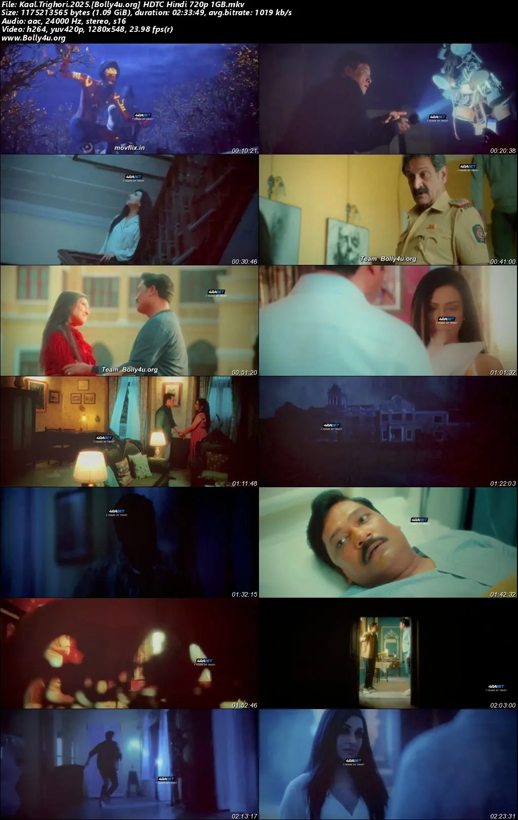 Kaal Trighori 2025 HDTC Hindi Full Movie Download 1080p  720p  480p