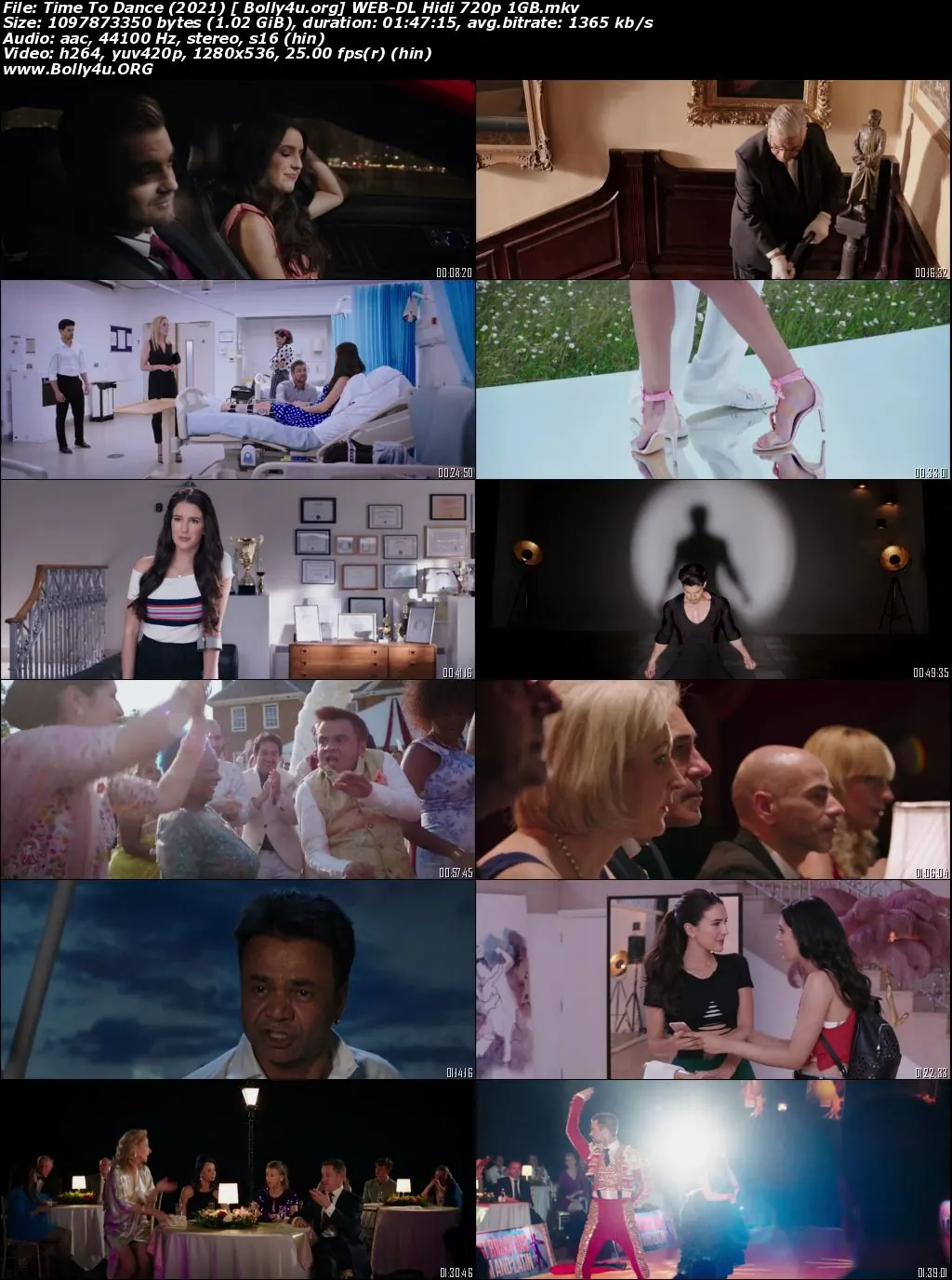 Time To Dance 2021 WEB-DL 350MB Hindi Movie Download 480p