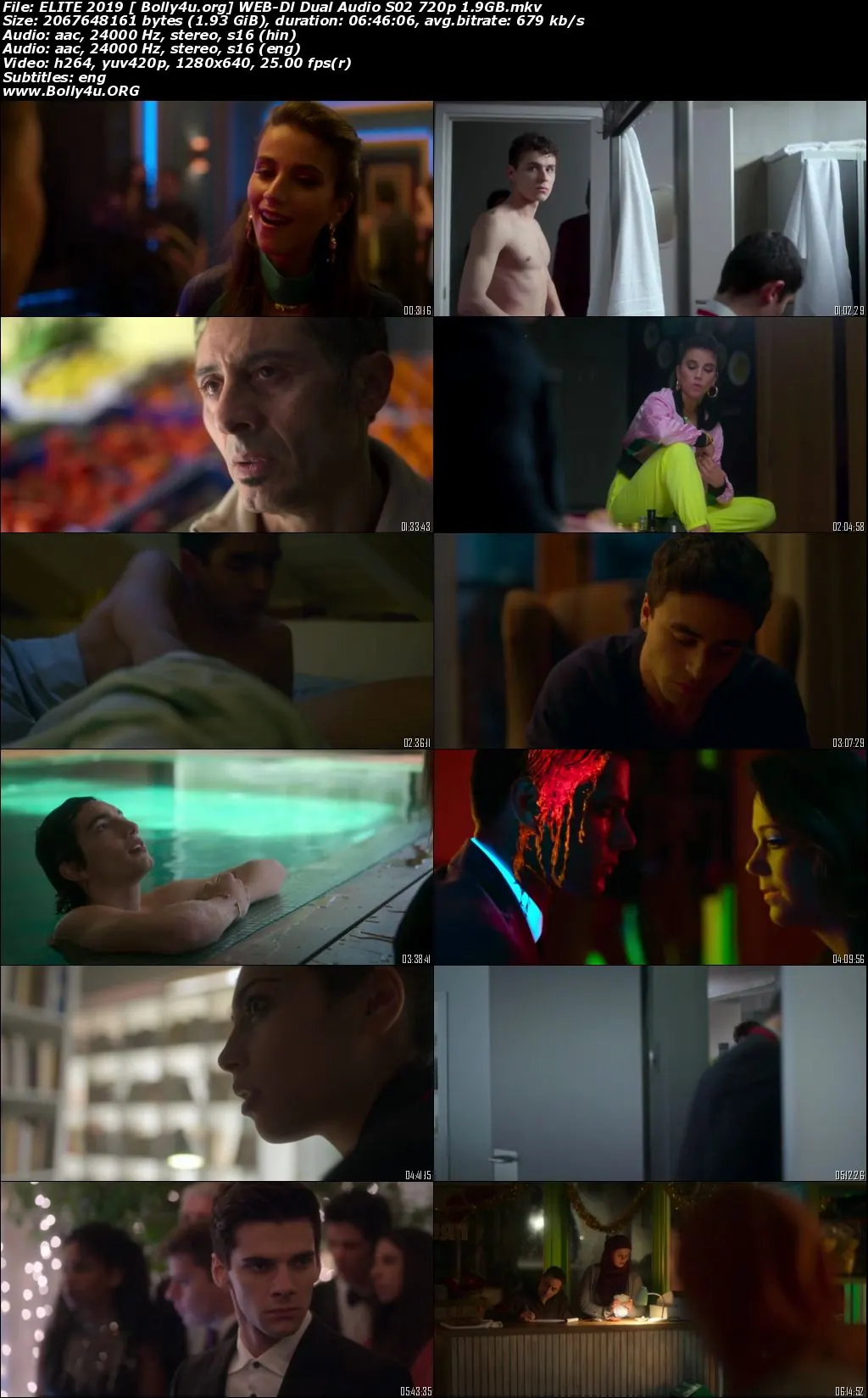  Elite 2019 WEB-DL 1.9Gb Hindi Dual Audio S02 Download 720p